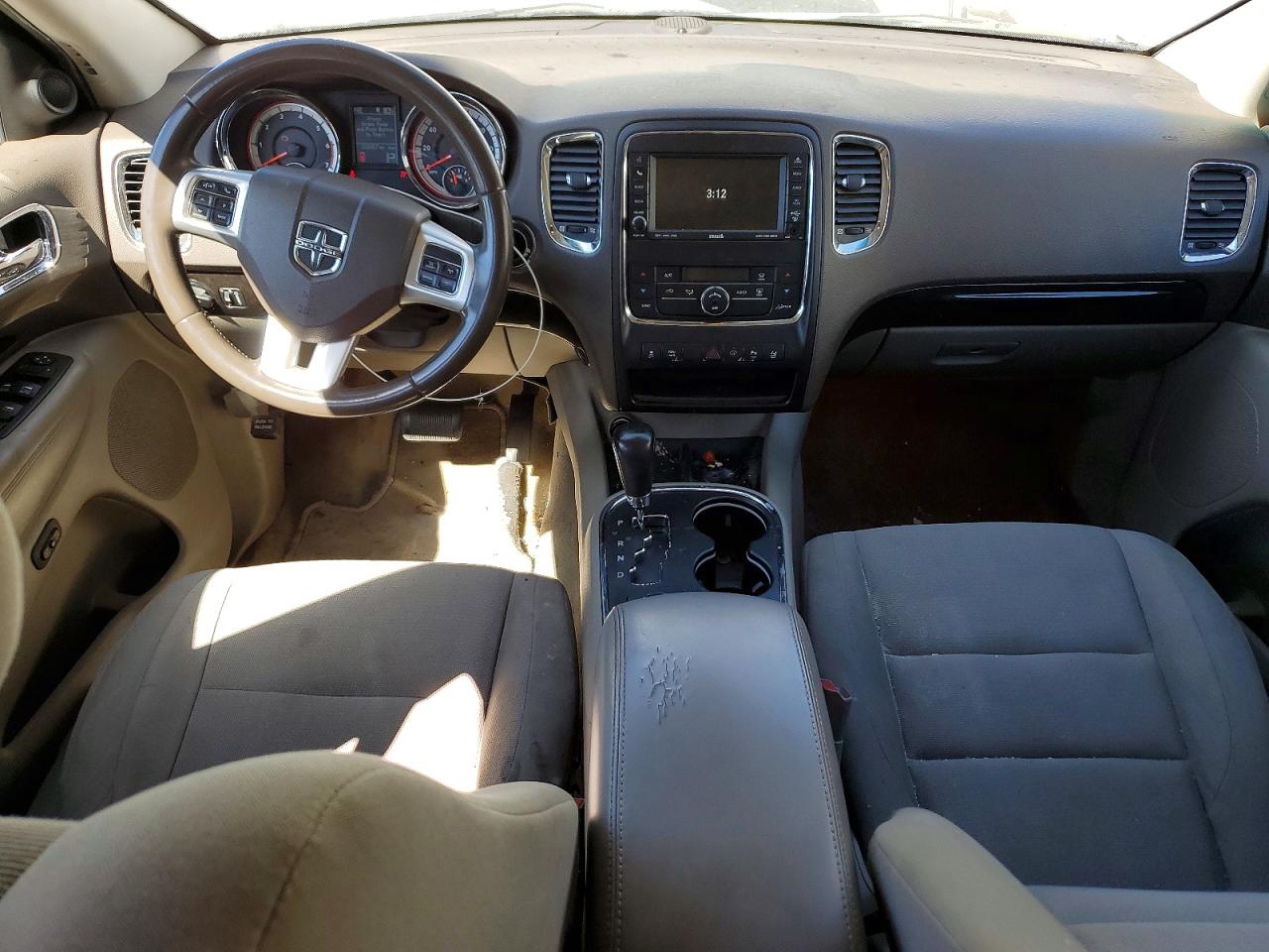 2011 Dodge Durango Crew White vin: 1D4SE4GT9BC661533