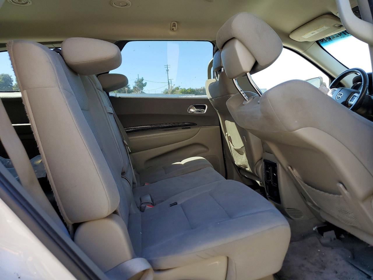 2011 Dodge Durango Crew White vin: 1D4SE4GT9BC661533