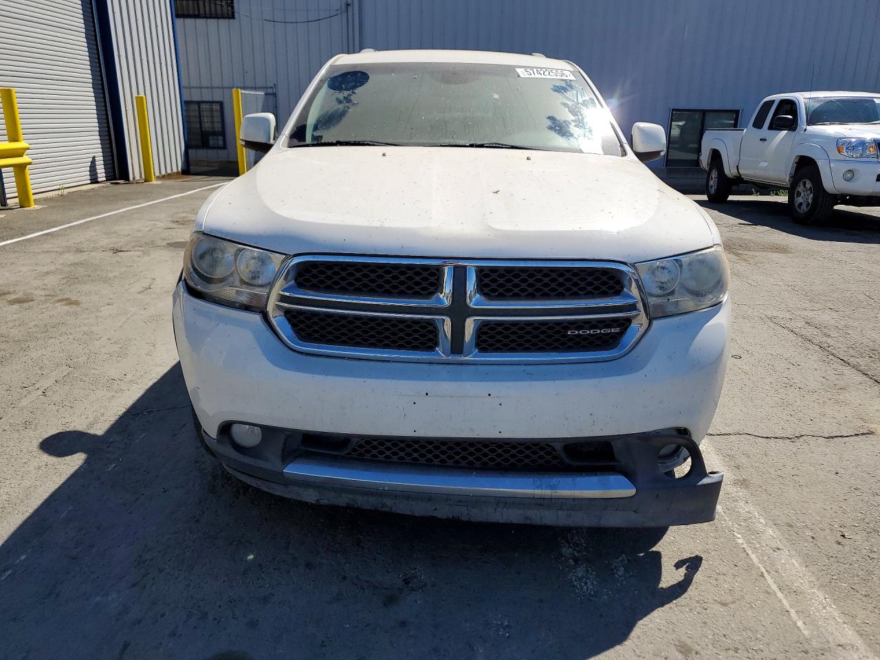 2011 Dodge Durango Crew White vin: 1D4SE4GT9BC661533