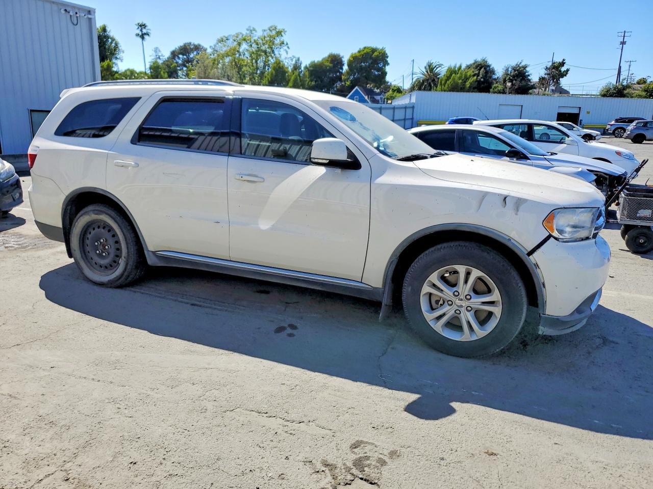 2011 Dodge Durango Crew White vin: 1D4SE4GT9BC661533