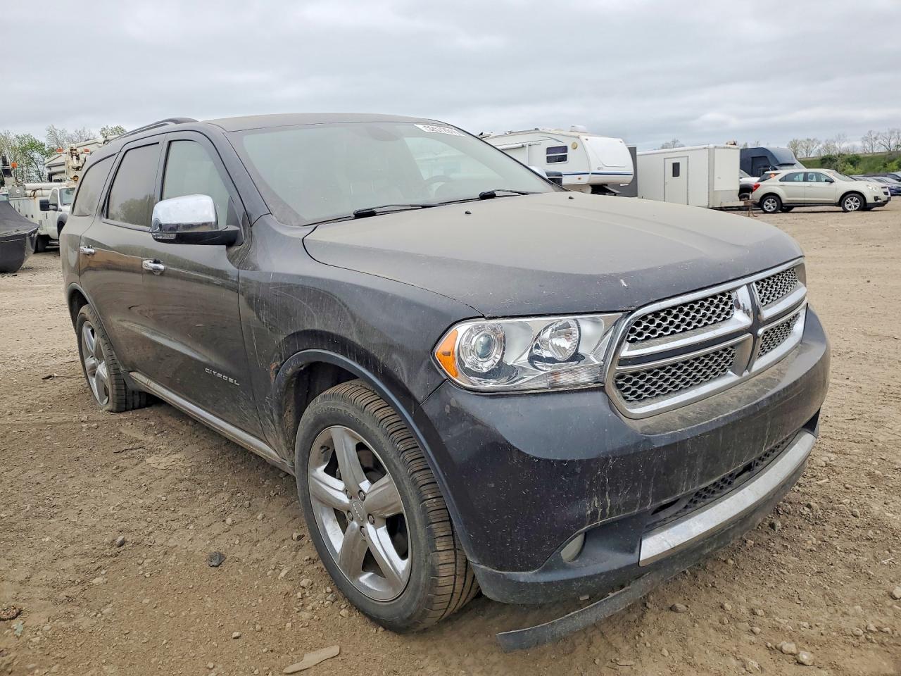 2011 Dodge Durango Citadel Черный vin: 1D4SE5GT0BC614185