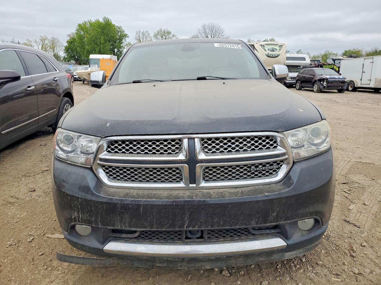 2011 Dodge Durango Citadel Черный vin: 1D4SE5GT0BC614185