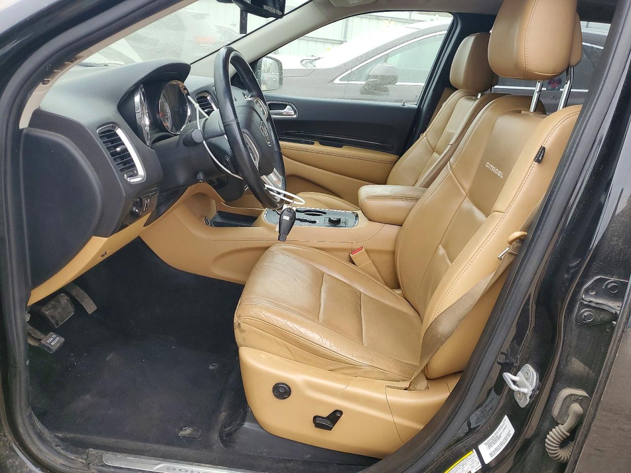 2011 Dodge Durango Citadel Черный vin: 1D4SE5GT0BC614185