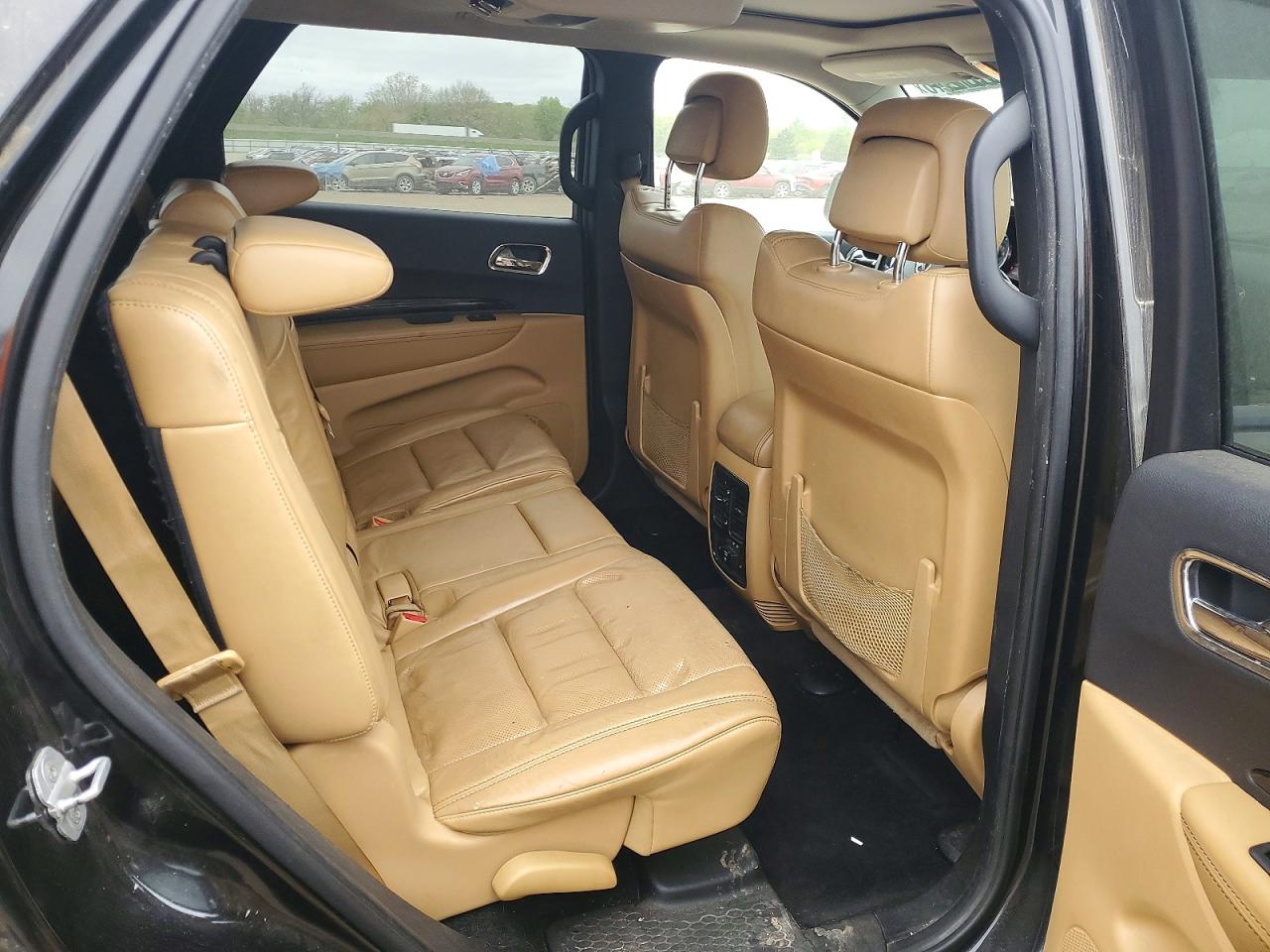 2011 Dodge Durango Citadel Черный vin: 1D4SE5GT0BC614185
