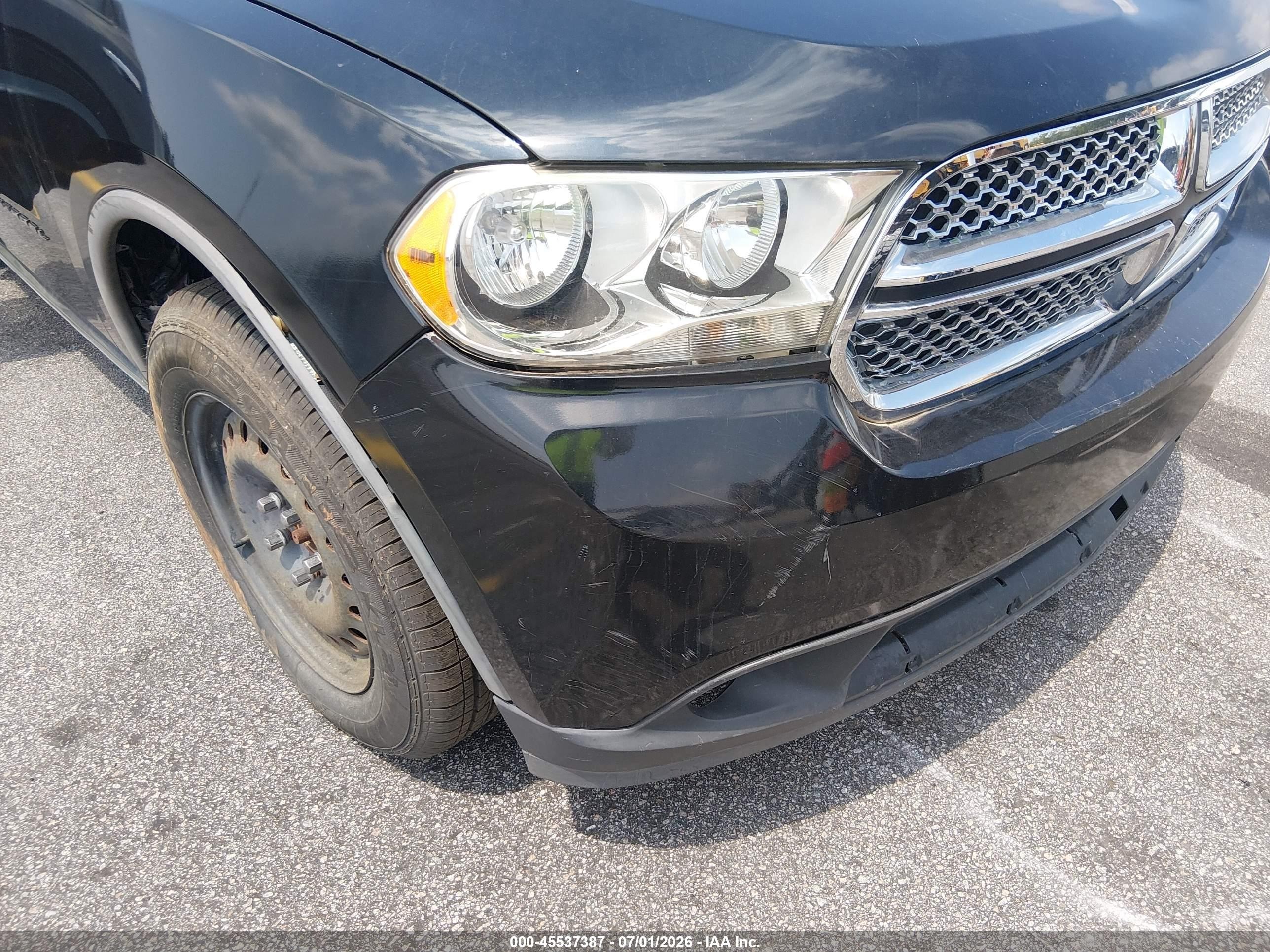 2011 Dodge Durango Citadel Черный vin: 1D4SE5GT0BC652029