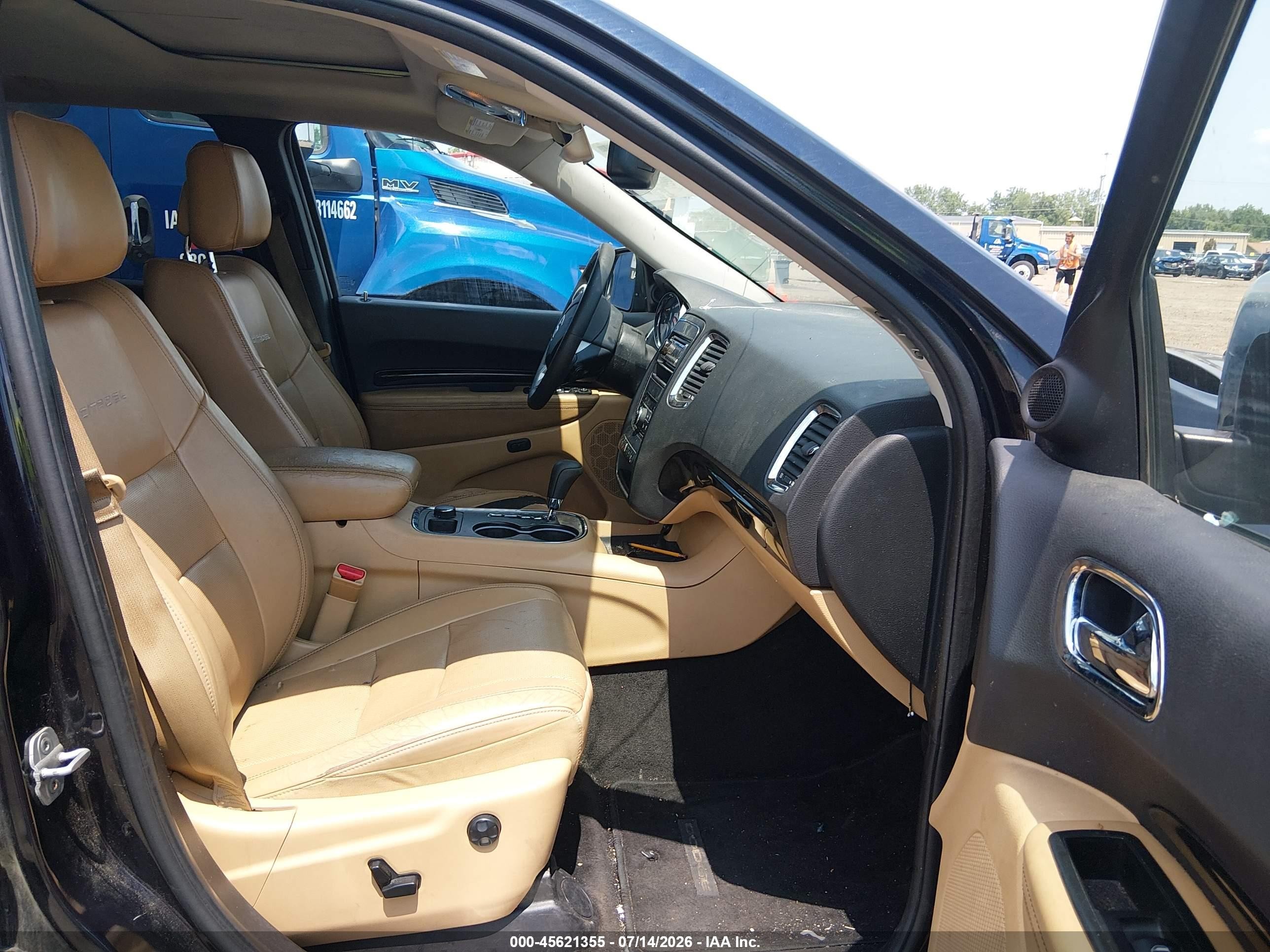2011 Dodge Durango Citadel Синий vin: 1D4SE5GT0BC699562