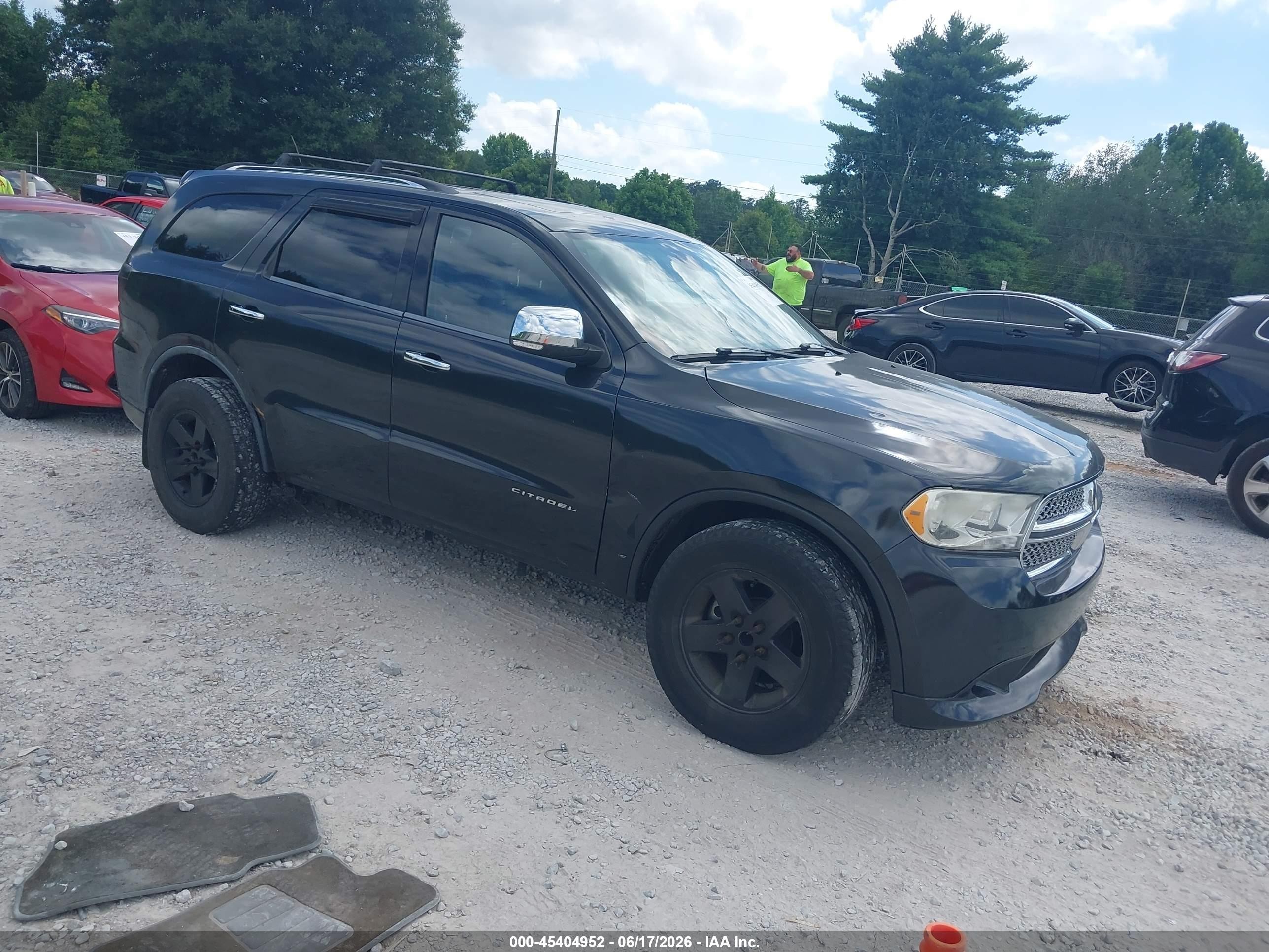2011 Dodge Durango Citadel Black vin: 1D4SE5GT1BC699411