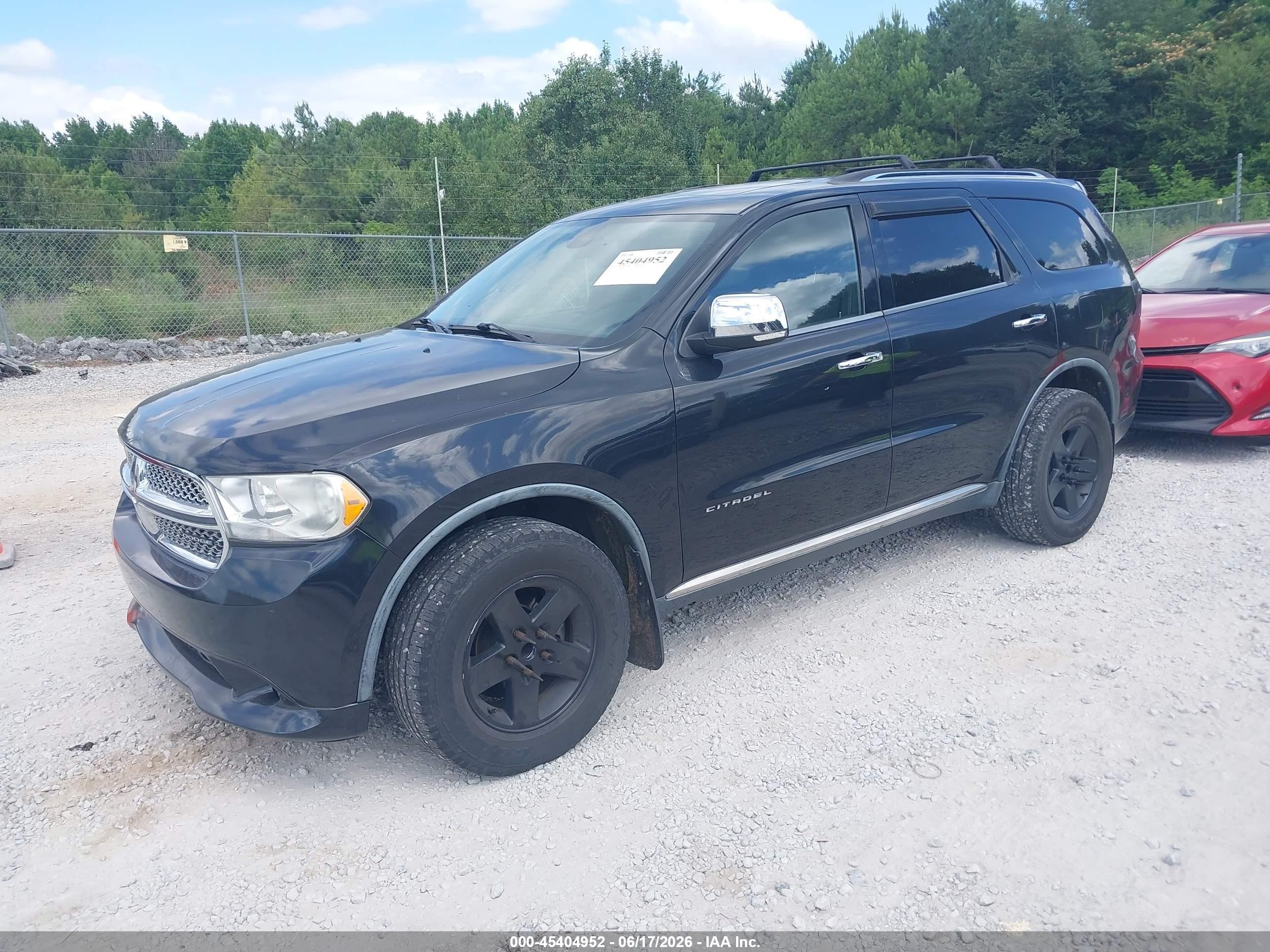 2011 Dodge Durango Citadel Black vin: 1D4SE5GT1BC699411