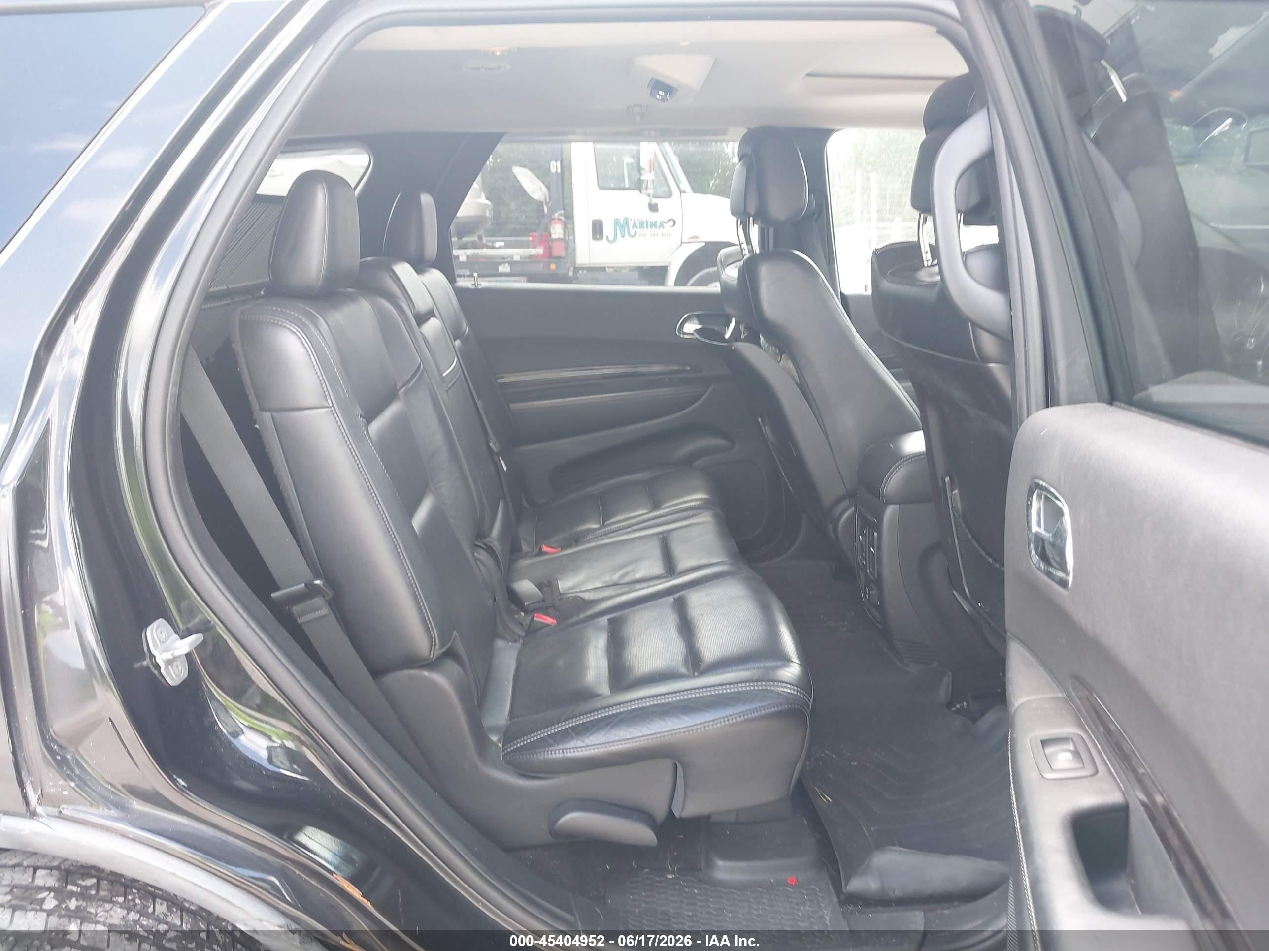 2011 Dodge Durango Citadel Black vin: 1D4SE5GT1BC699411