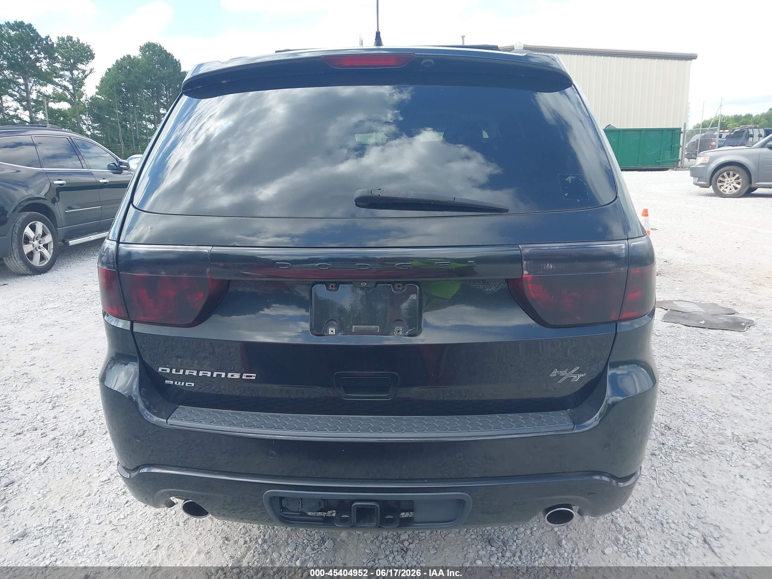 2011 Dodge Durango Citadel Black vin: 1D4SE5GT1BC699411
