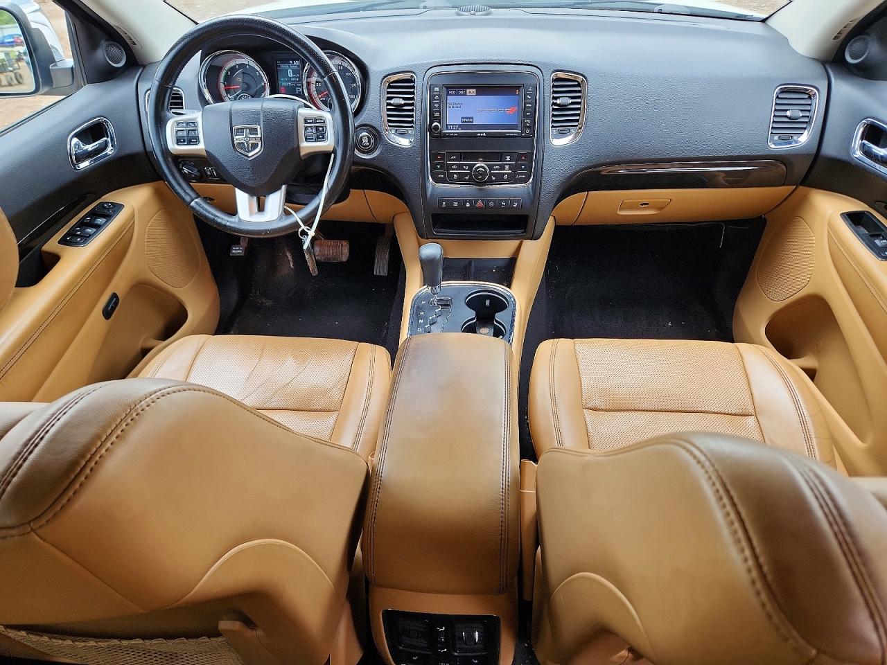 2011 Dodge Durango Citadel Белый vin: 1D4SE5GT1BC719964