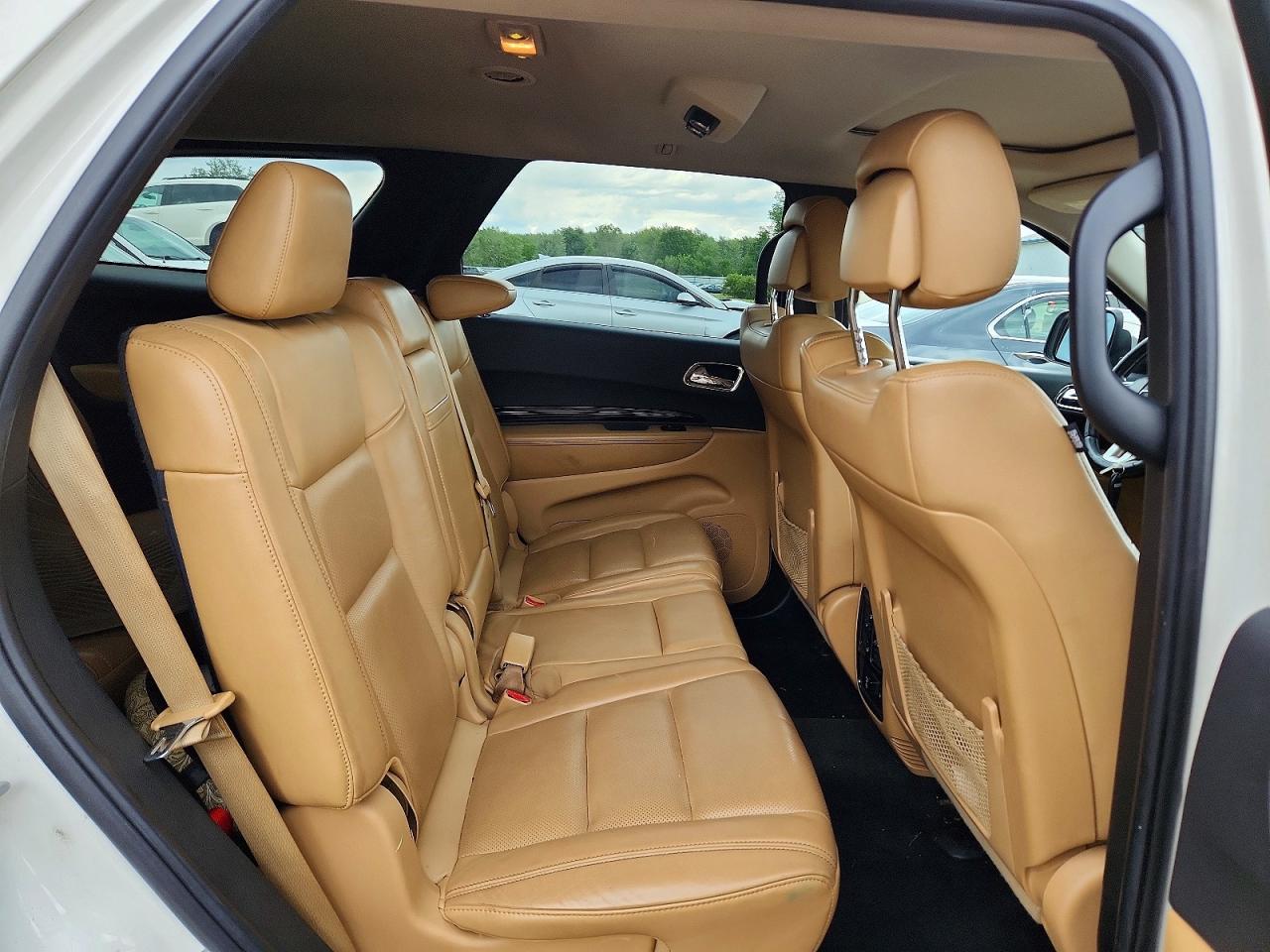 2011 Dodge Durango Citadel Белый vin: 1D4SE5GT1BC719964