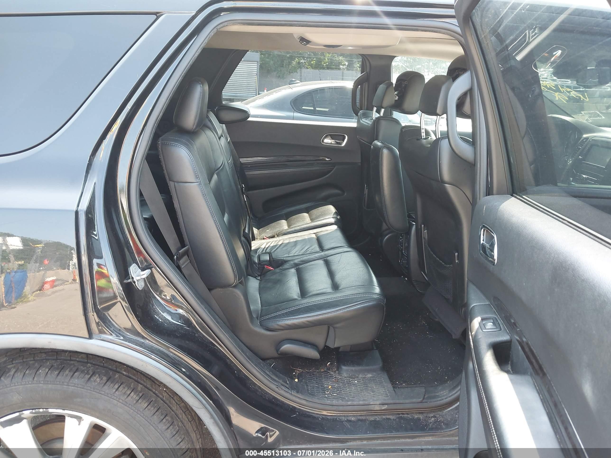 2011 Dodge Durango Citadel Black vin: 1D4SE5GT3BC595180