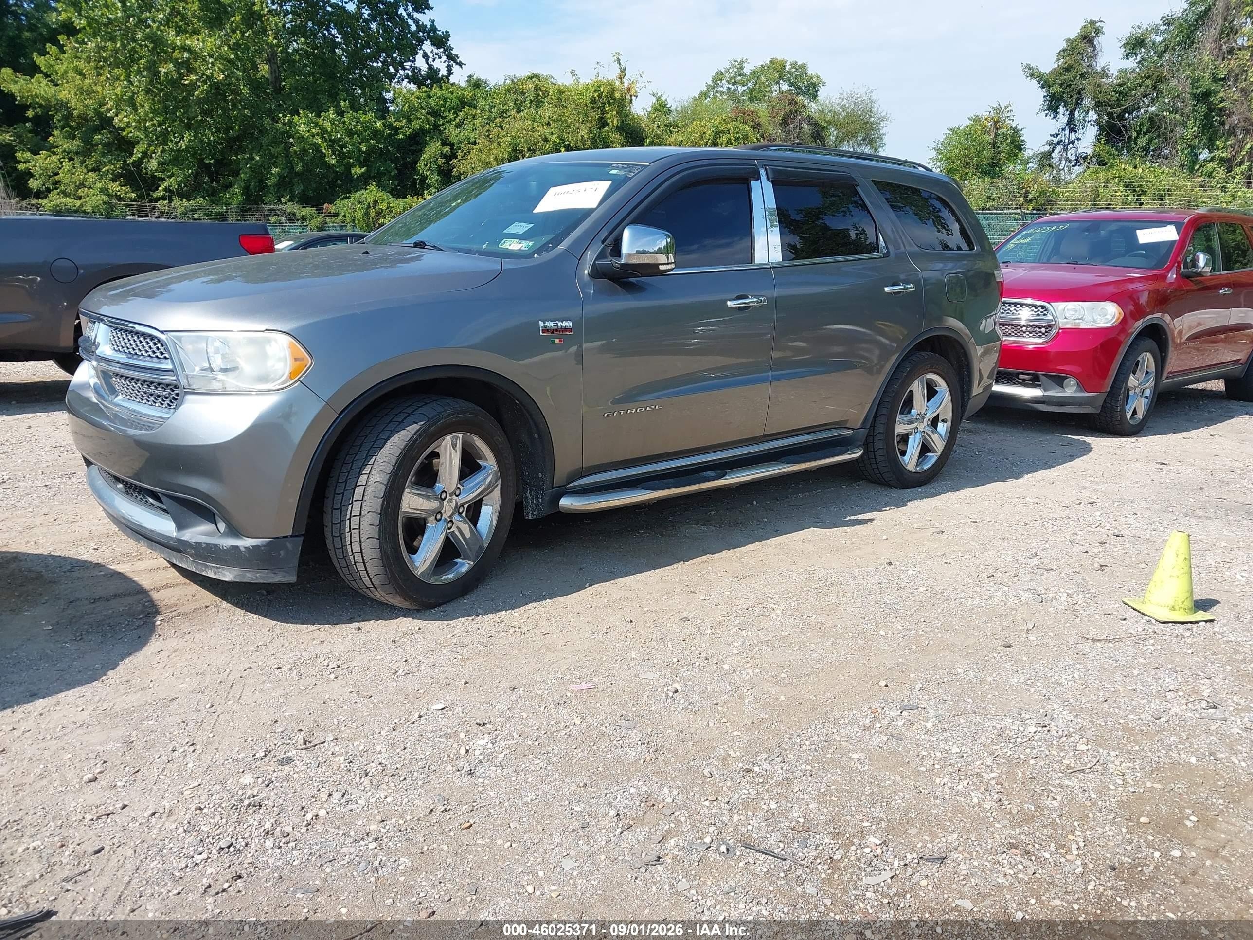 2011 Dodge Durango Citadel Gray vin: 1D4SE5GT3BC732960