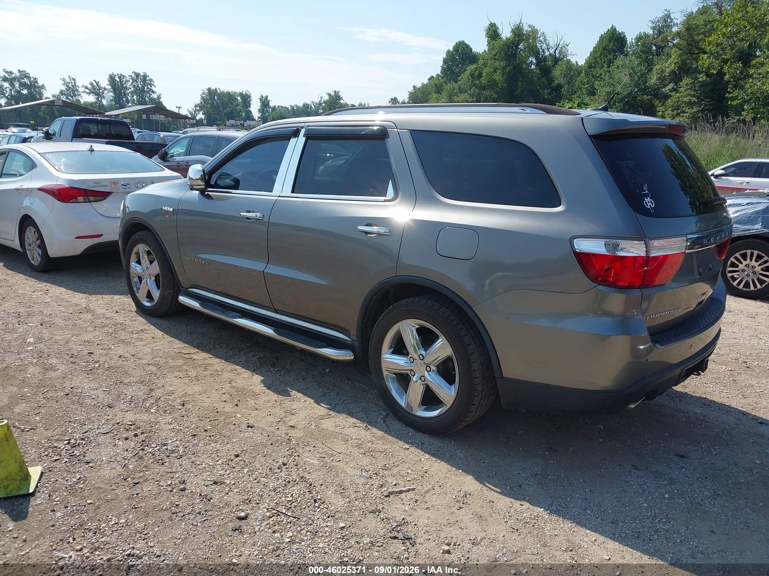 2011 Dodge Durango Citadel Gray vin: 1D4SE5GT3BC732960