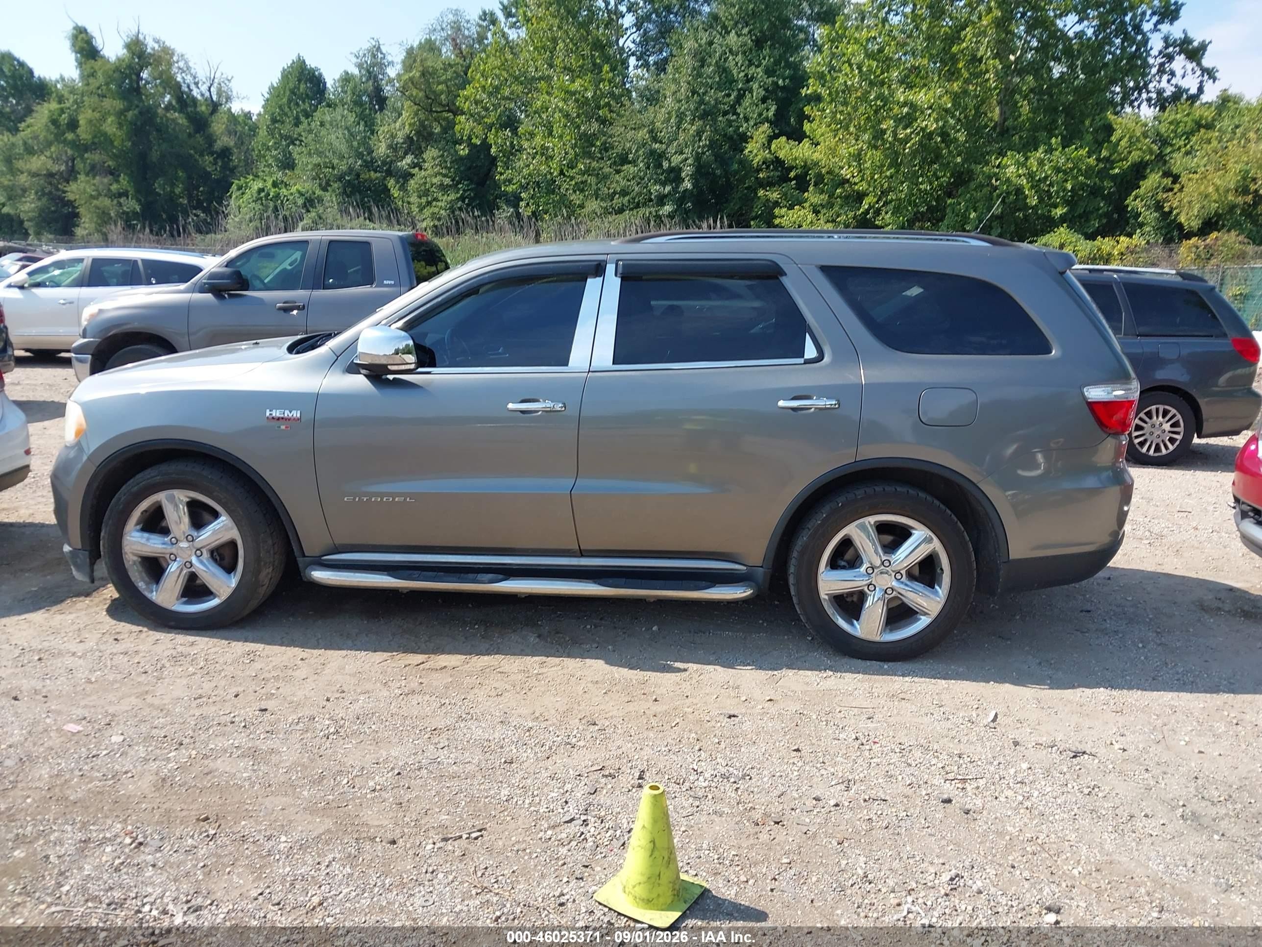 2011 Dodge Durango Citadel Gray vin: 1D4SE5GT3BC732960