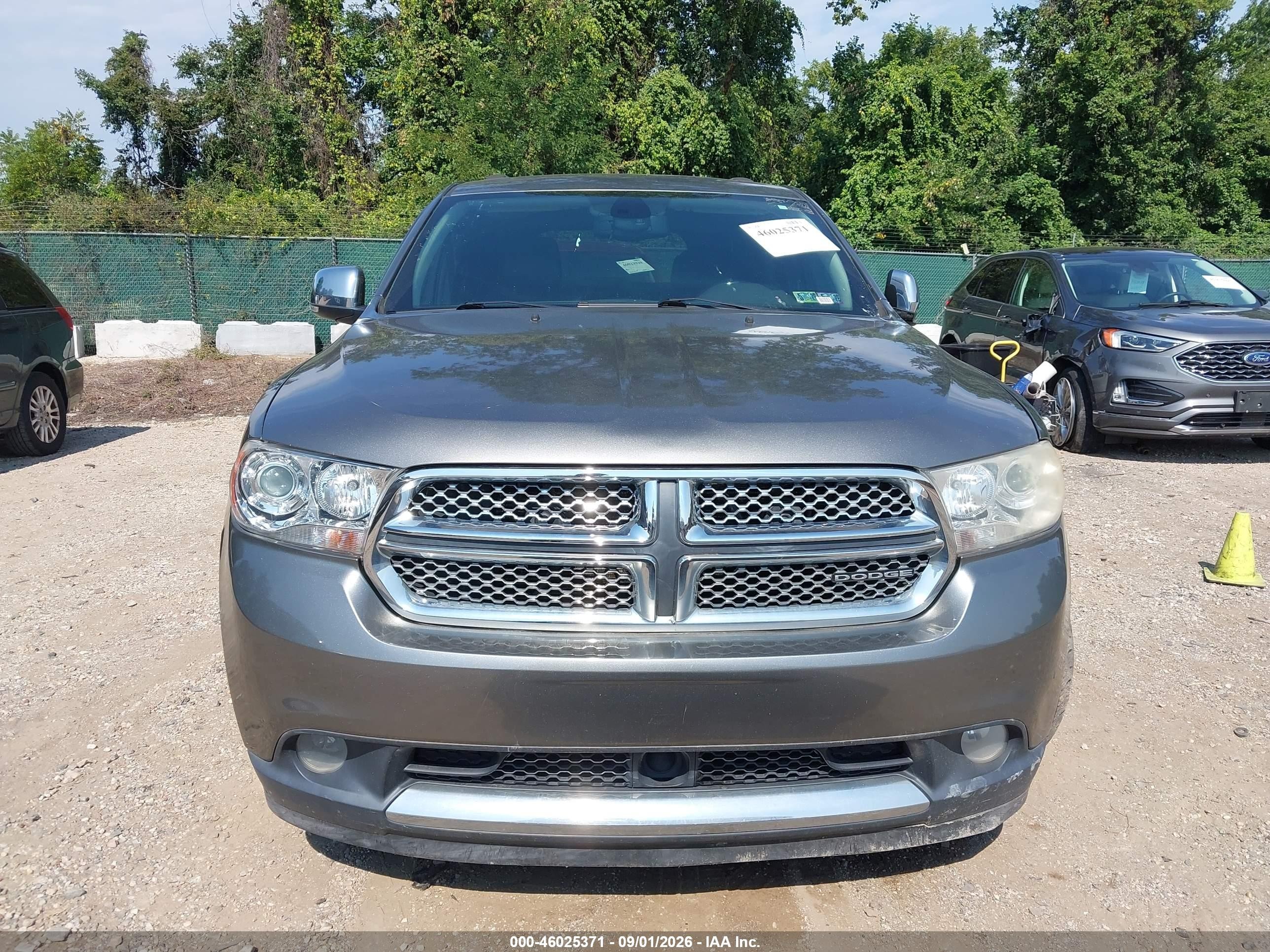2011 Dodge Durango Citadel Gray vin: 1D4SE5GT3BC732960