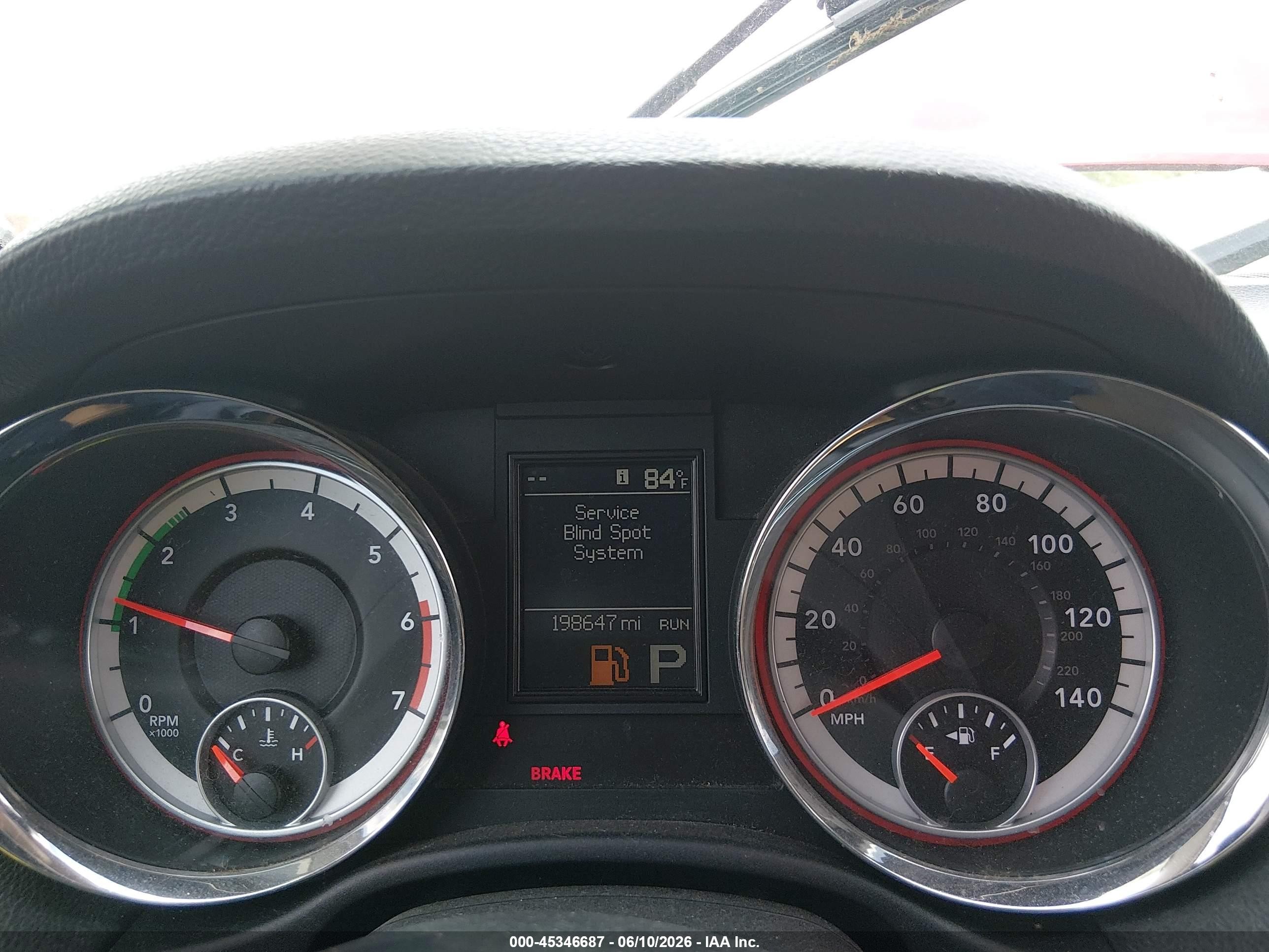 2011 Dodge Durango Citadel Красный vin: 1D4SE5GT4BC613993