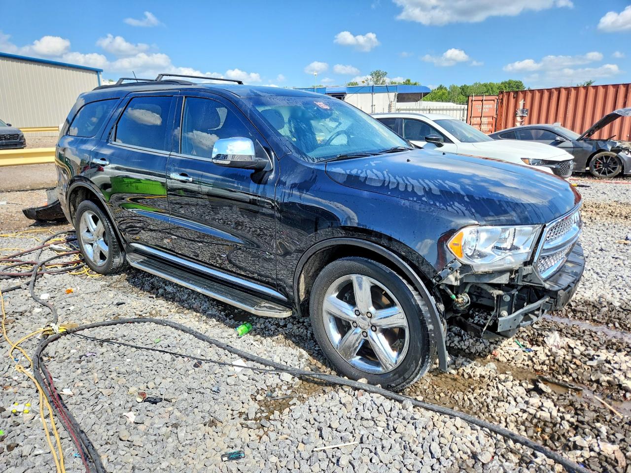 2011 Dodge Durango Citadel Black vin: 1D4SE5GT4BC693179