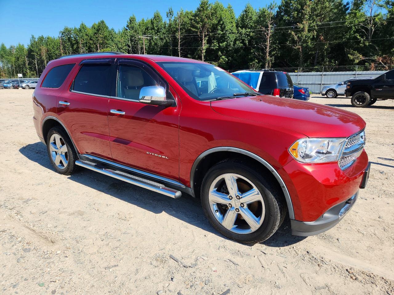 2011 Dodge Durango Citadel Red vin: 1D4SE5GT4BC693246