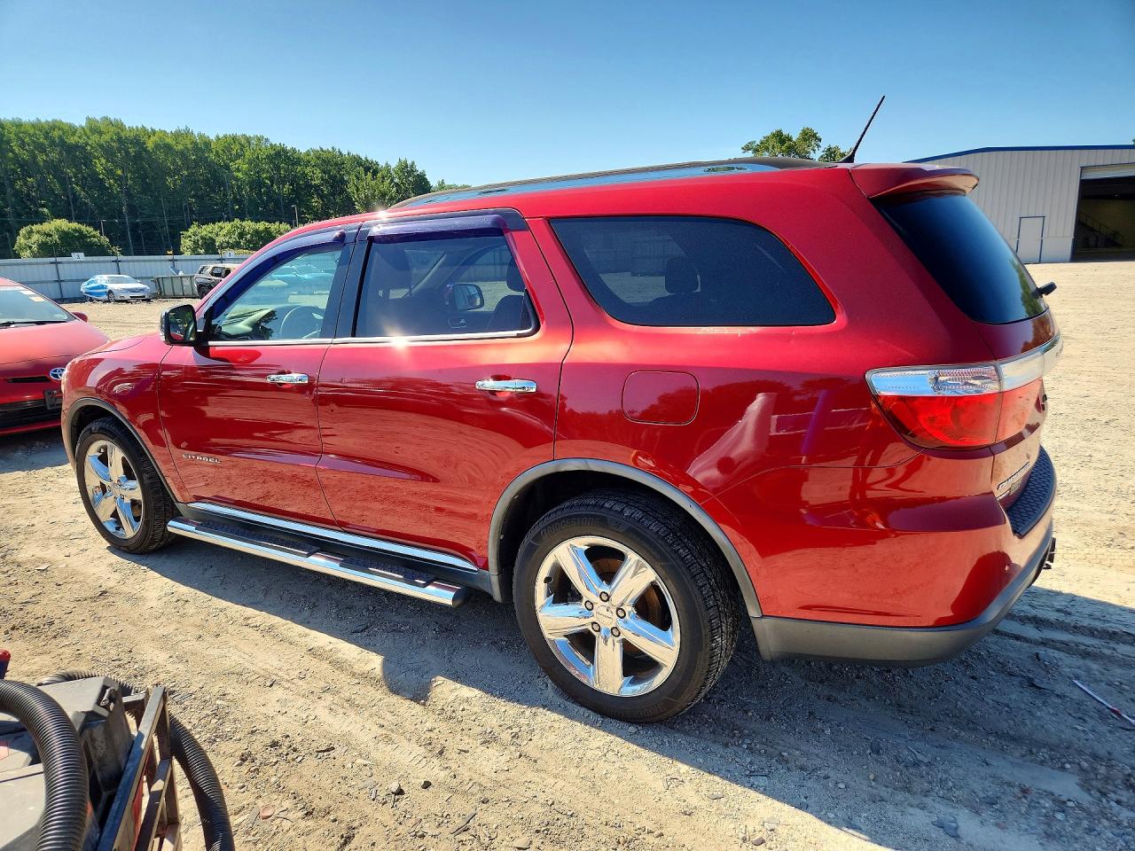 2011 Dodge Durango Citadel Red vin: 1D4SE5GT4BC693246