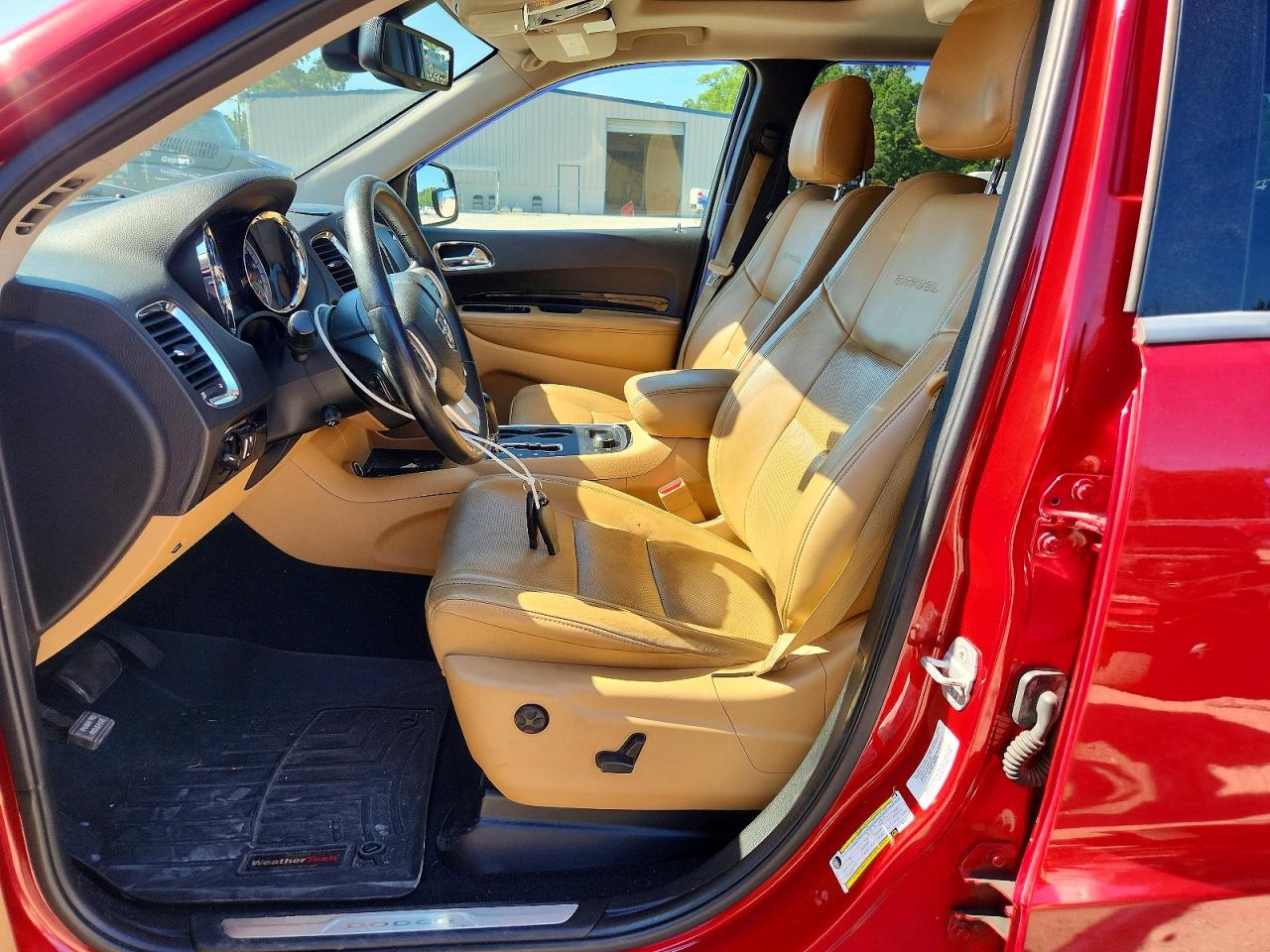 2011 Dodge Durango Citadel Red vin: 1D4SE5GT4BC693246