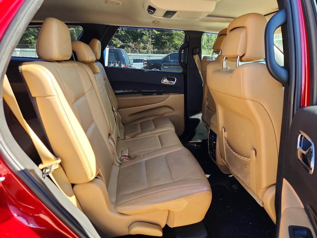 2011 Dodge Durango Citadel Red vin: 1D4SE5GT4BC693246