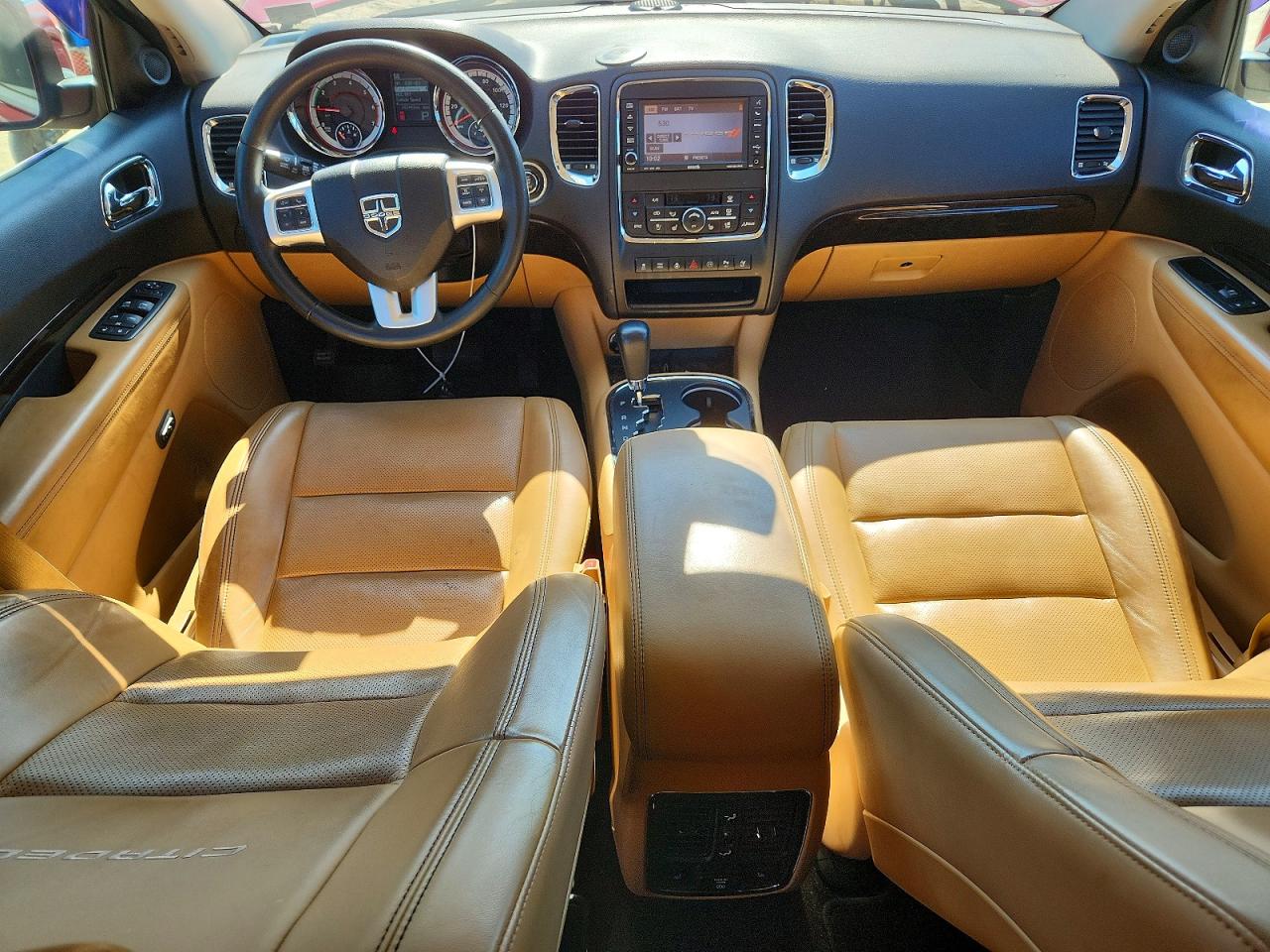 2011 Dodge Durango Citadel Red vin: 1D4SE5GT4BC693246