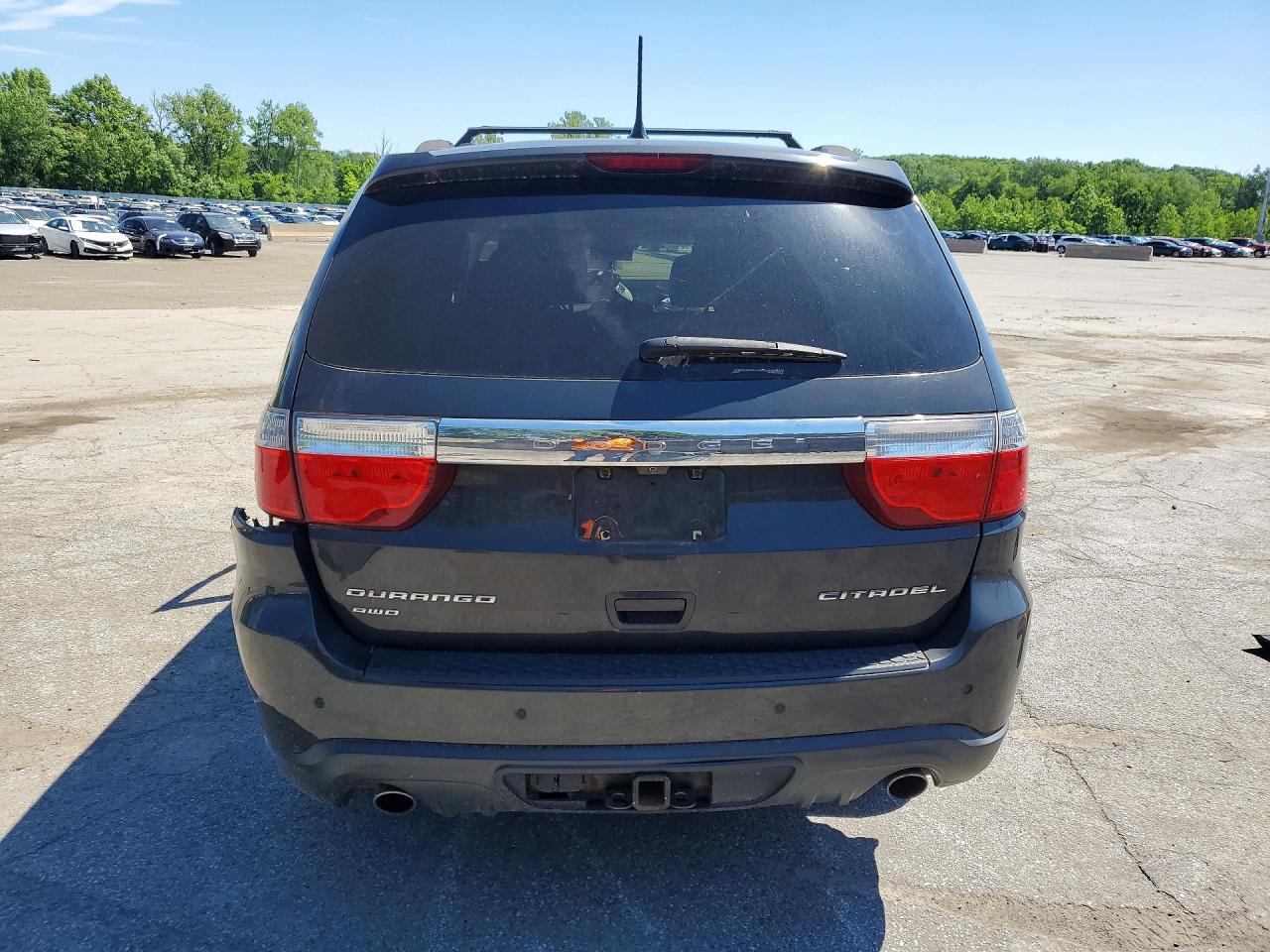2011 Dodge Durango Citadel Charcoal vin: 1D4SE5GT5BC595472