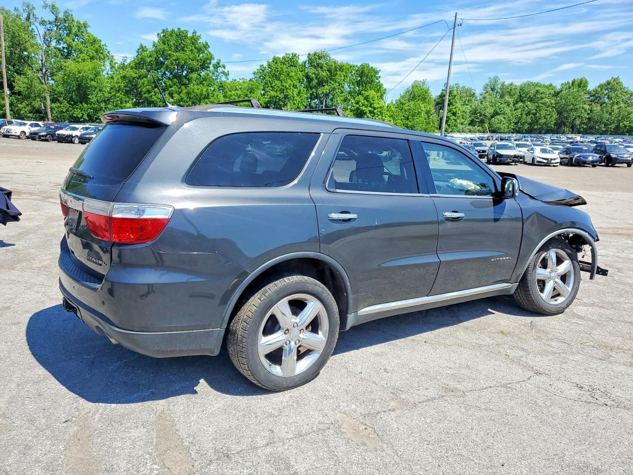 2011 Dodge Durango Citadel Charcoal vin: 1D4SE5GT5BC595472