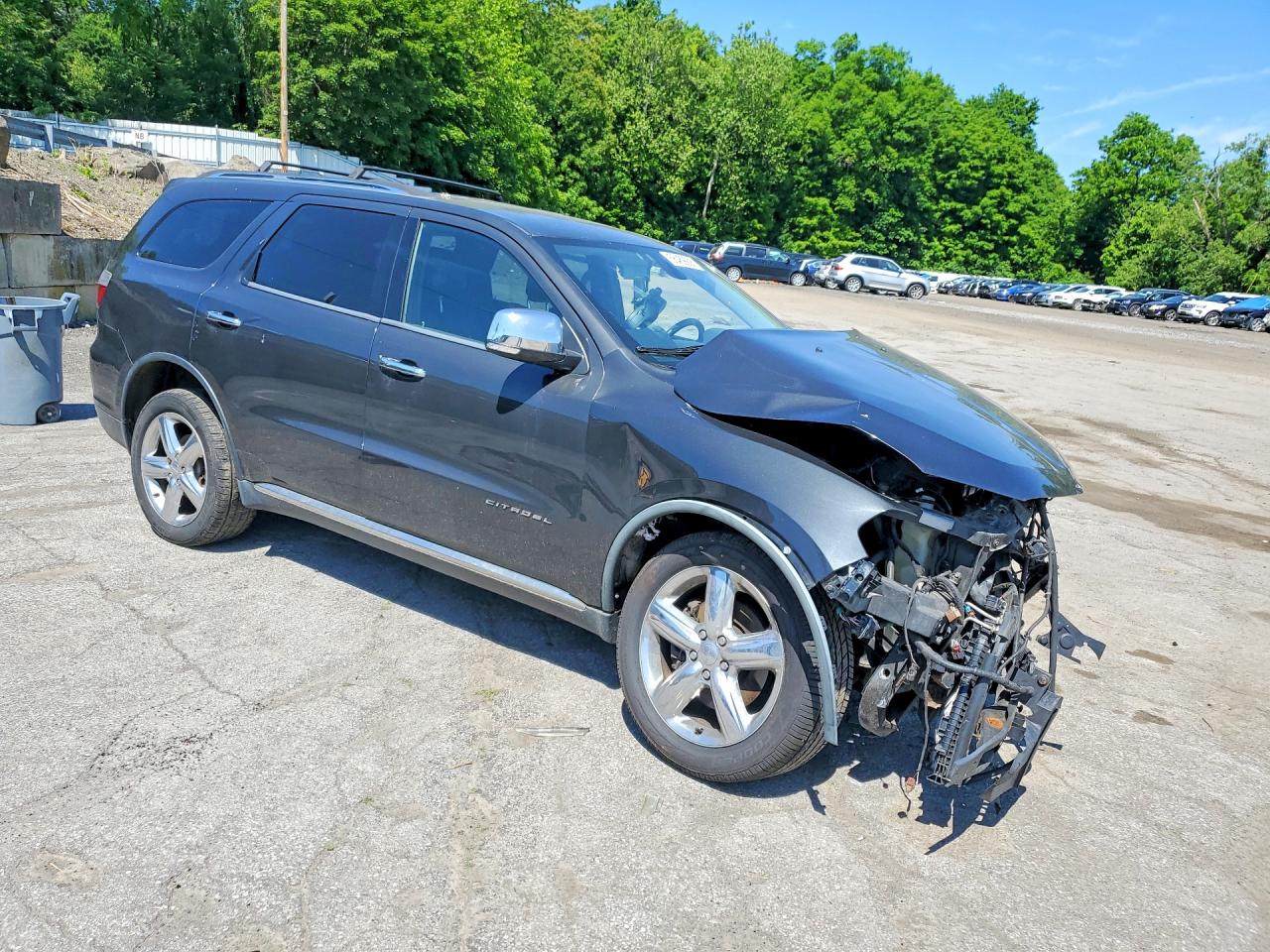 2011 Dodge Durango Citadel Charcoal vin: 1D4SE5GT5BC595472