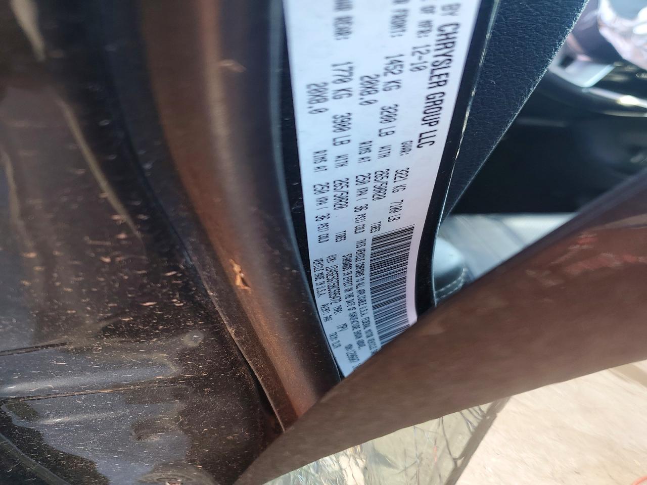 2011 Dodge Durango Citadel Charcoal vin: 1D4SE5GT5BC595472