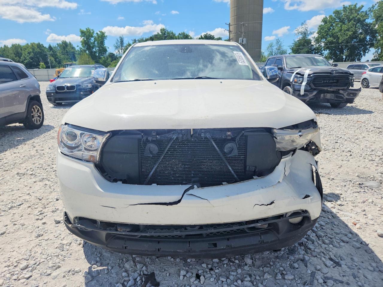 2011 Dodge Durango Citadel White vin: 1D4SE5GT5BC614537