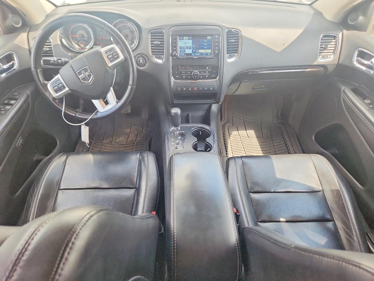 2011 Dodge Durango Citadel White vin: 1D4SE5GT5BC614537