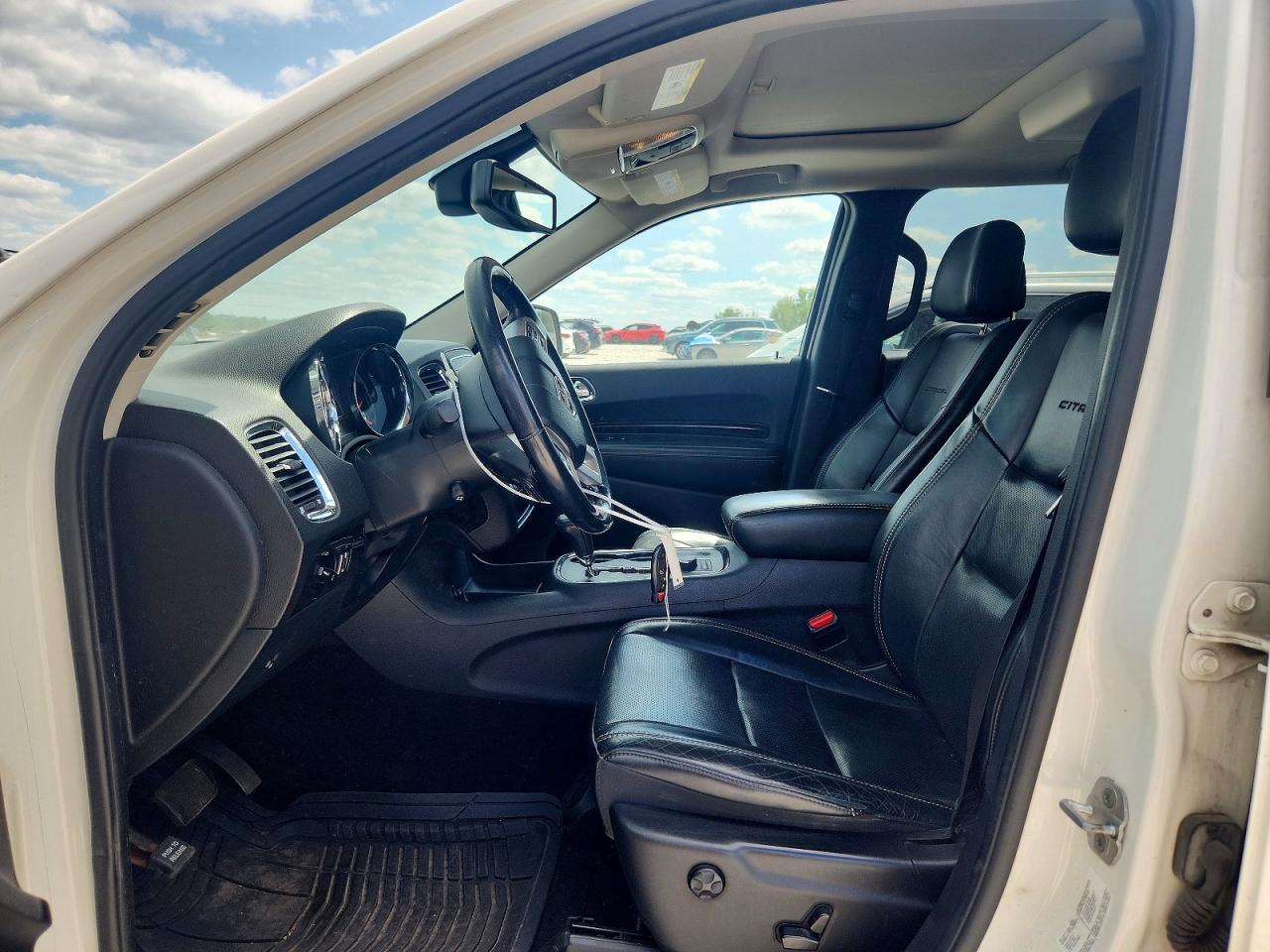 2011 Dodge Durango Citadel White vin: 1D4SE5GT5BC614537