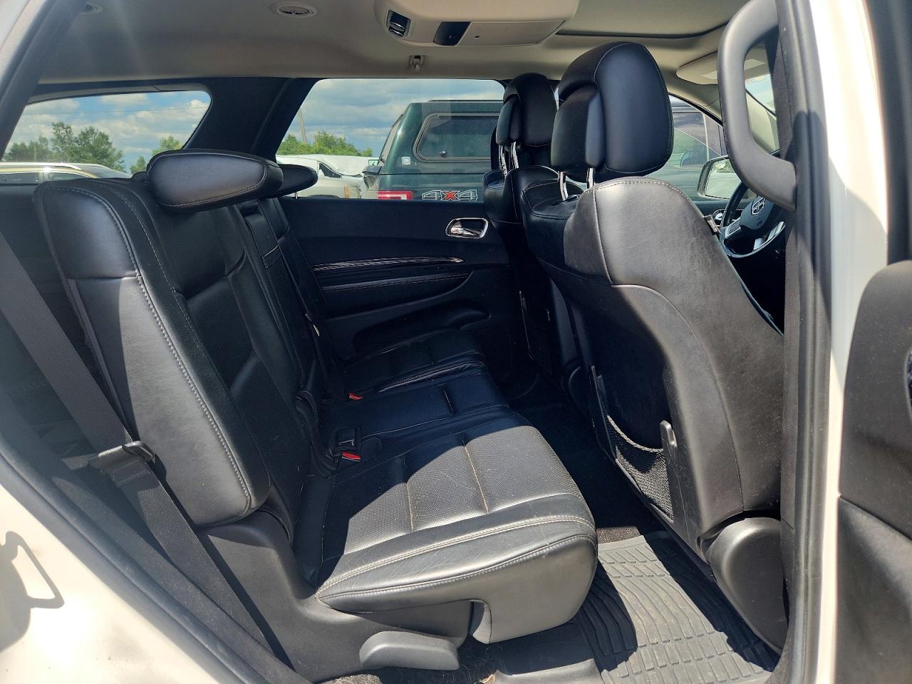 2011 Dodge Durango Citadel White vin: 1D4SE5GT5BC614537