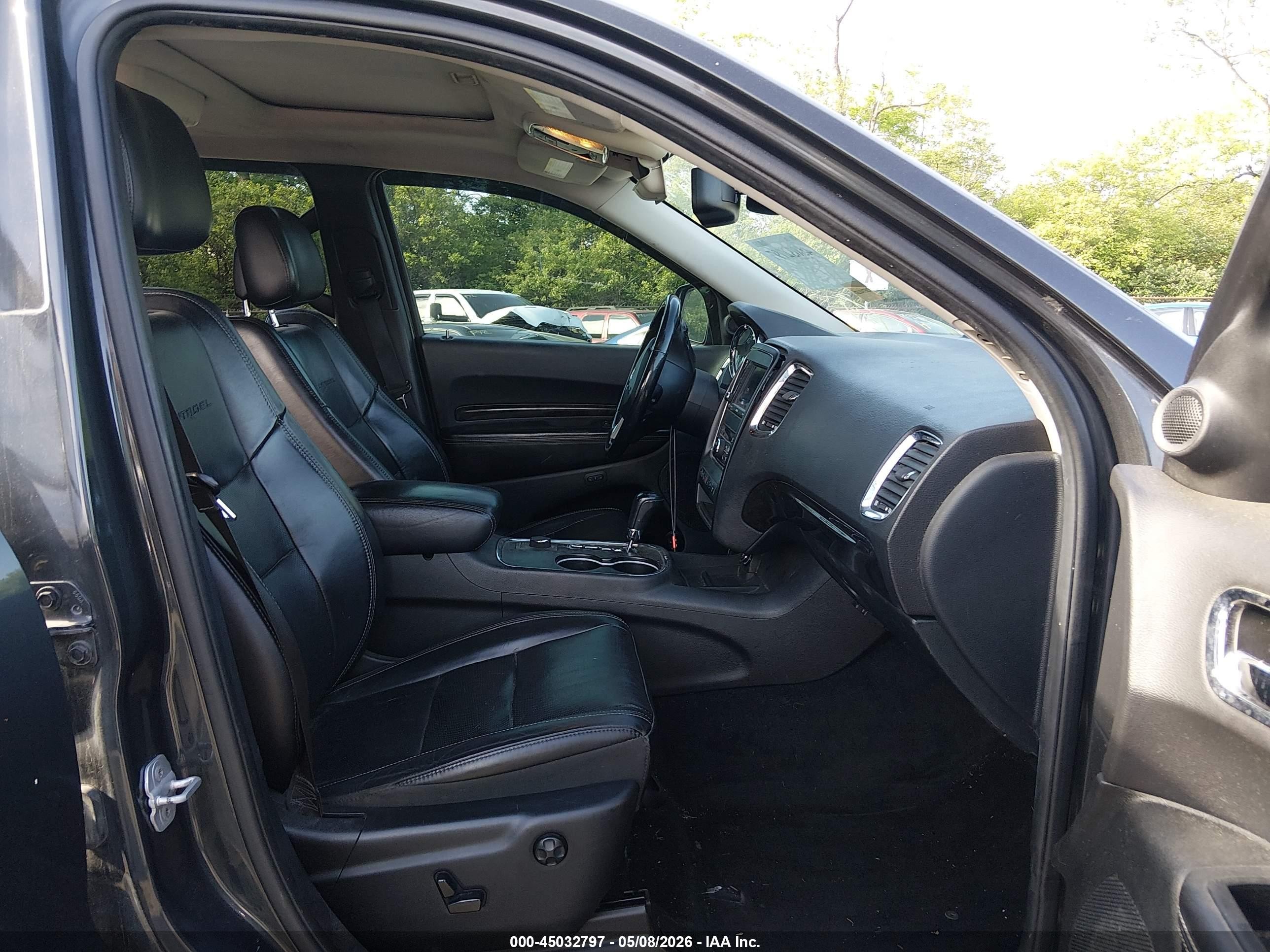 2011 Dodge Durango Citadel Черный vin: 1D4SE5GT5BC650020
