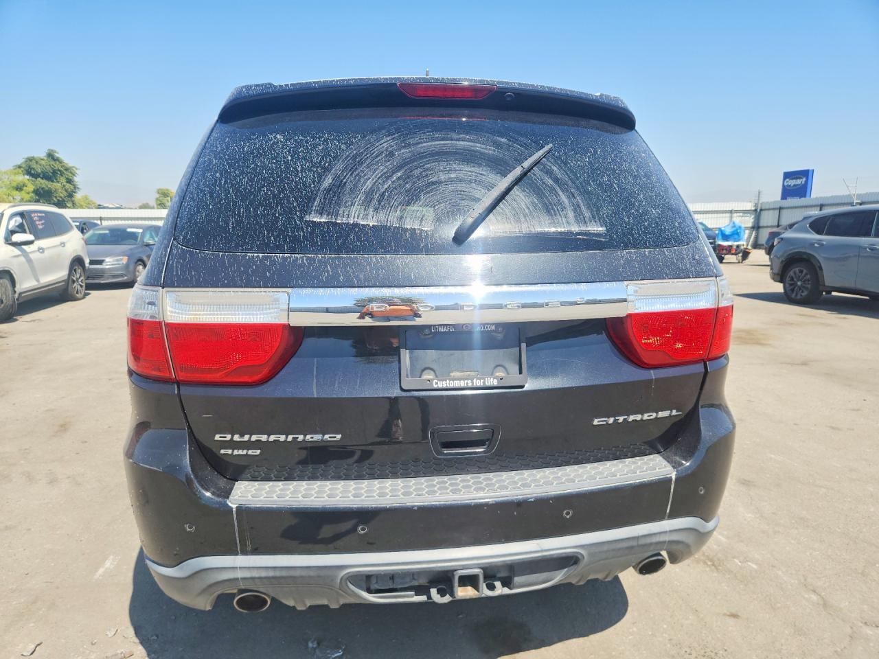 2011 Dodge Durango Citadel Black vin: 1D4SE5GT5BC695264
