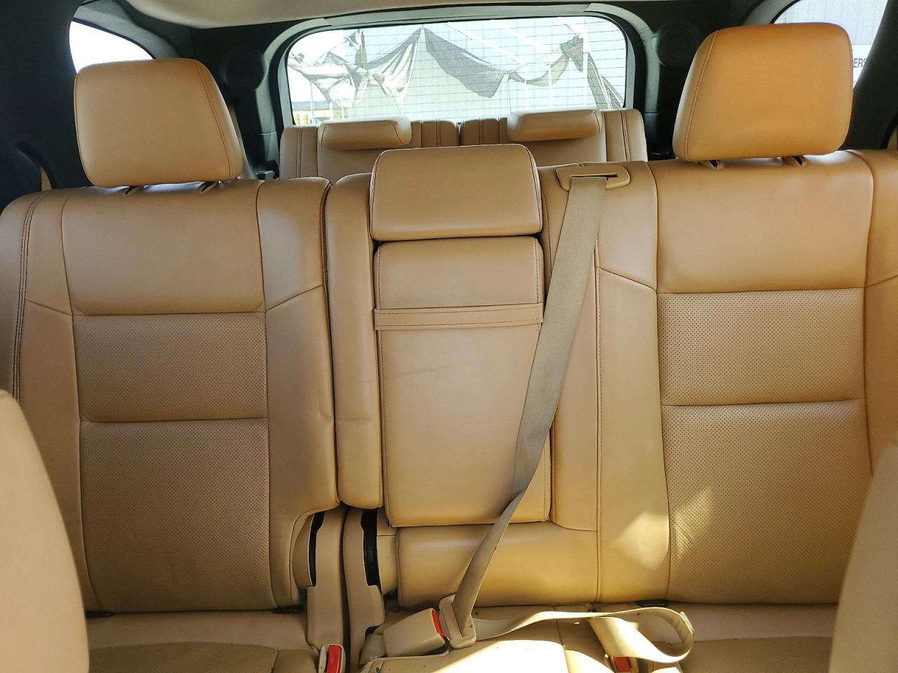 2011 Dodge Durango Citadel White vin: 1D4SE5GT6BC599255