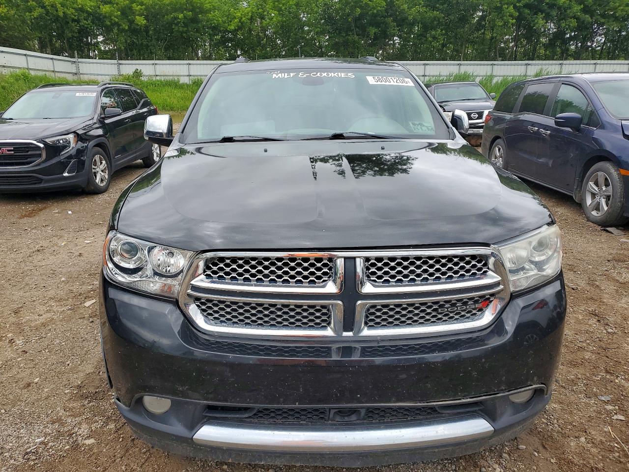 2011 Dodge Durango Citadel Black vin: 1D4SE5GT6BC695936