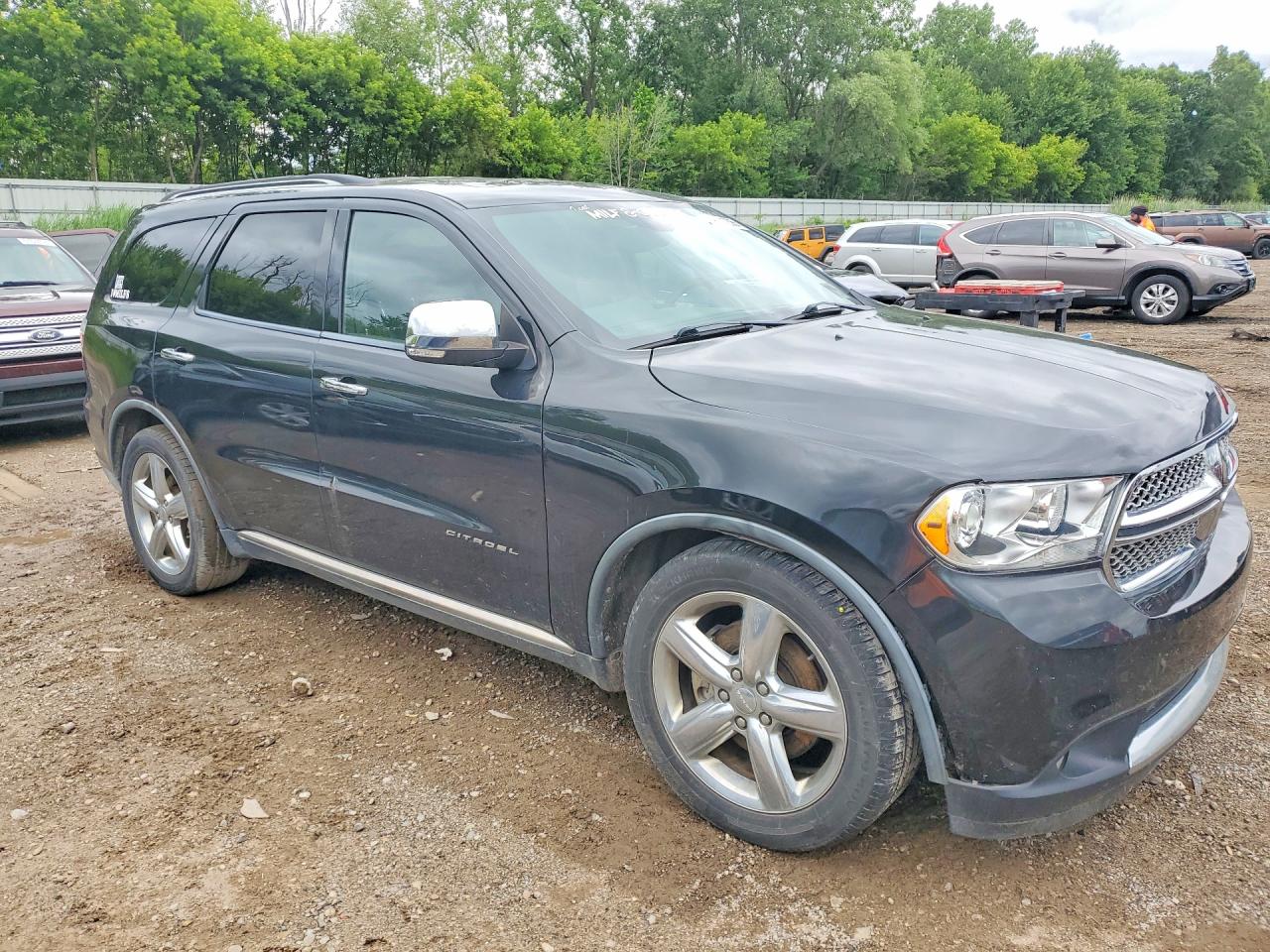 2011 Dodge Durango Citadel Black vin: 1D4SE5GT6BC695936