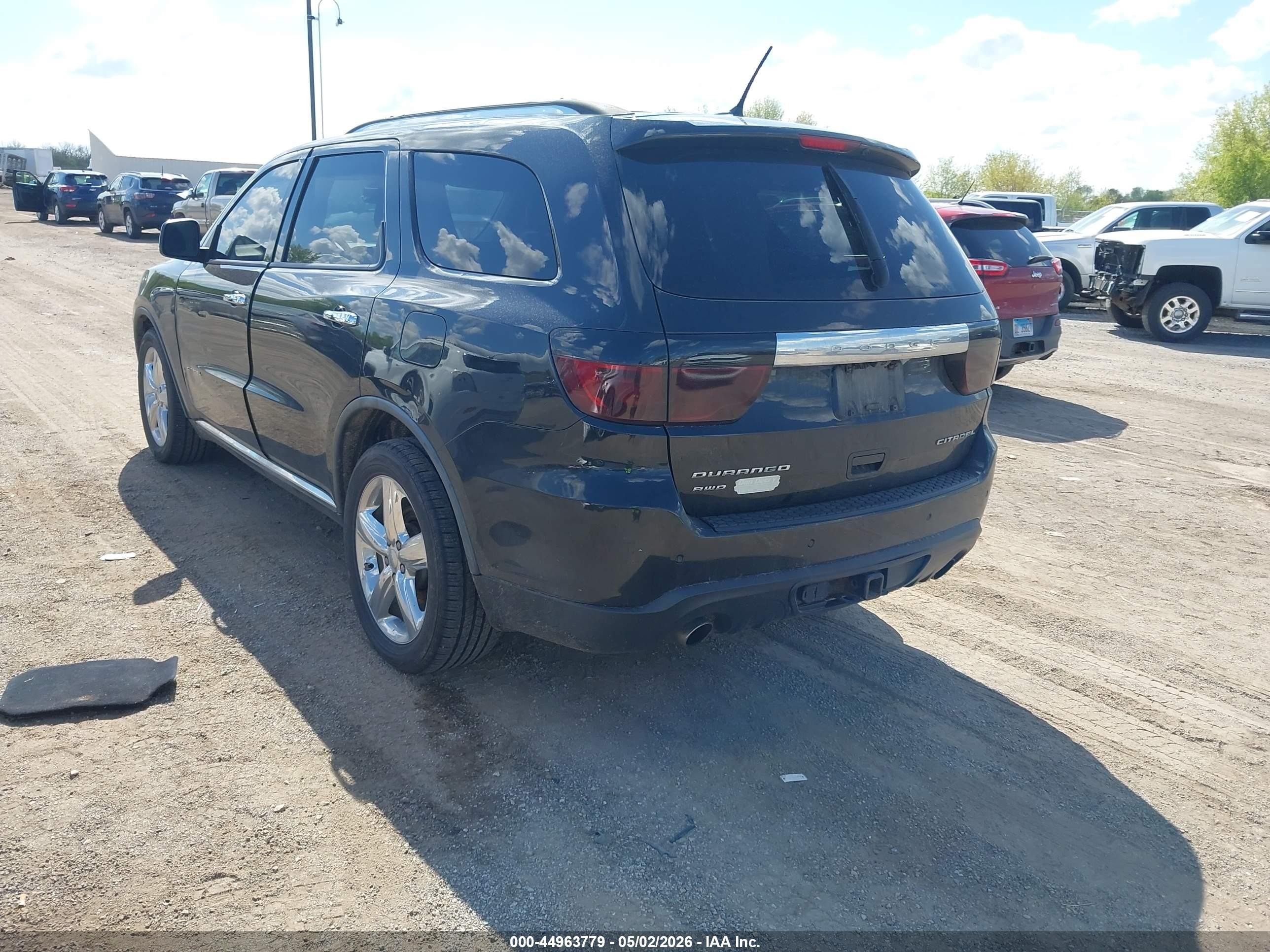 2011 Dodge Durango Citadel Black vin: 1D4SE5GT7BC693337