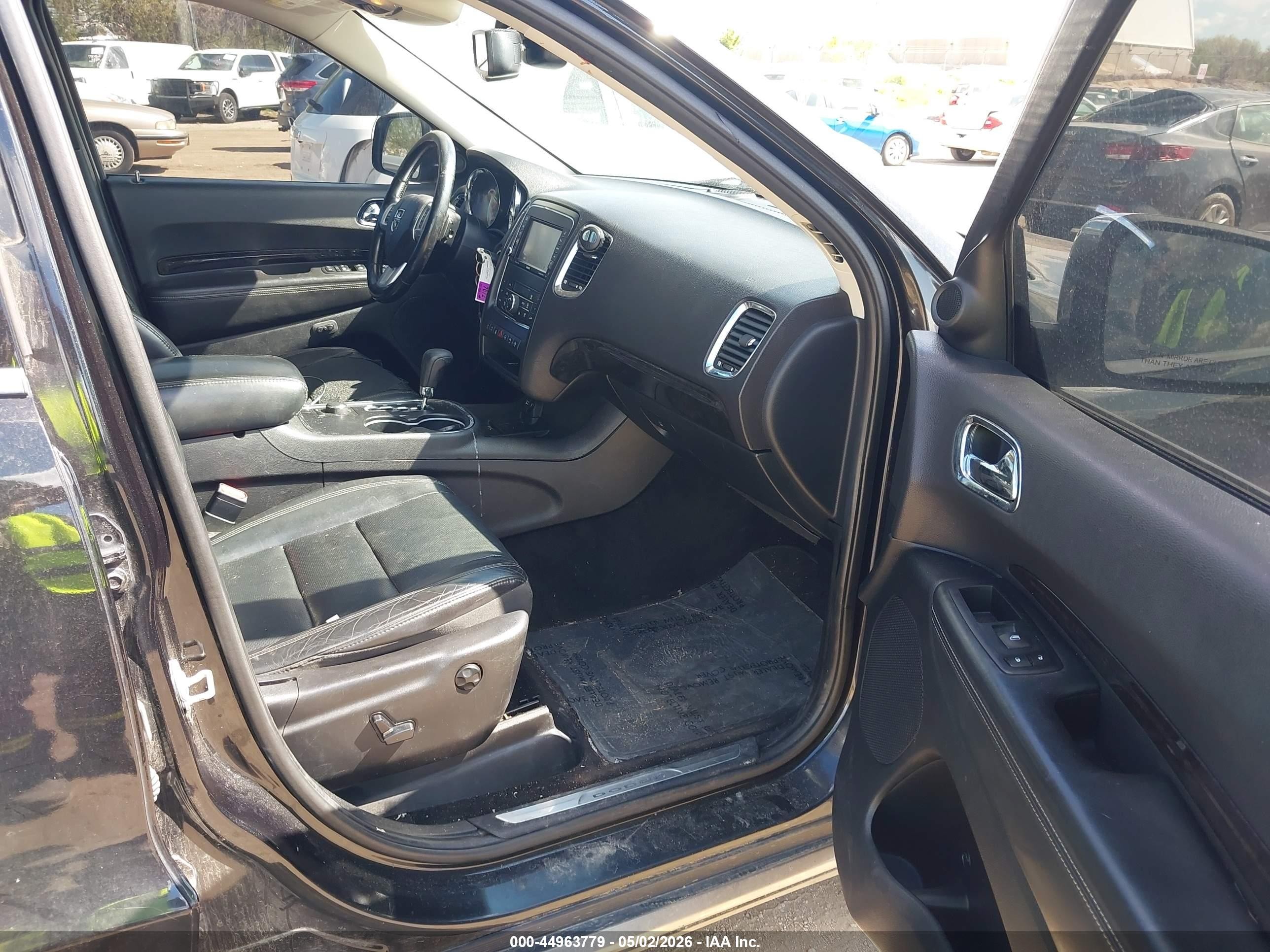 2011 Dodge Durango Citadel Black vin: 1D4SE5GT7BC693337