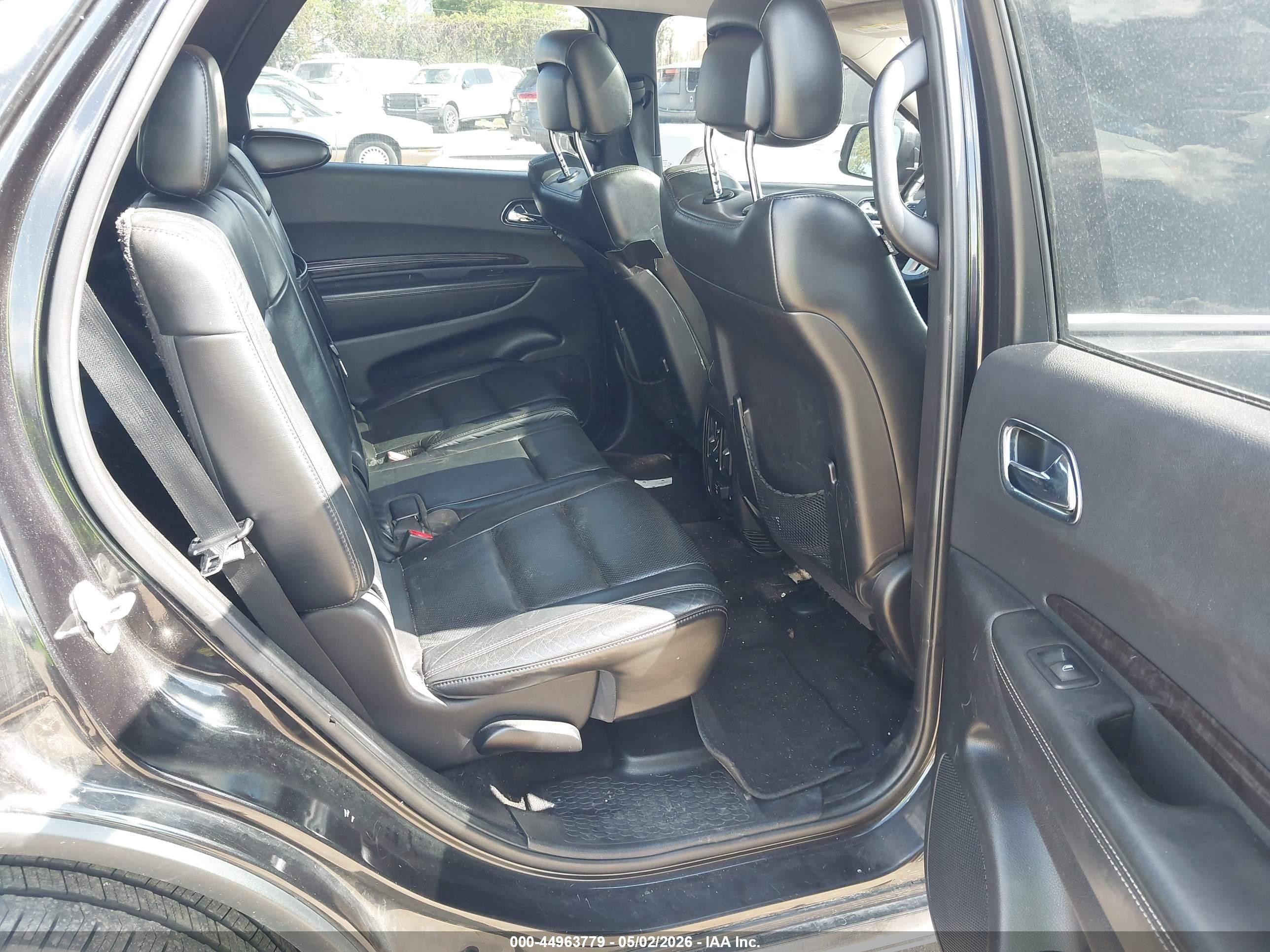 2011 Dodge Durango Citadel Black vin: 1D4SE5GT7BC693337