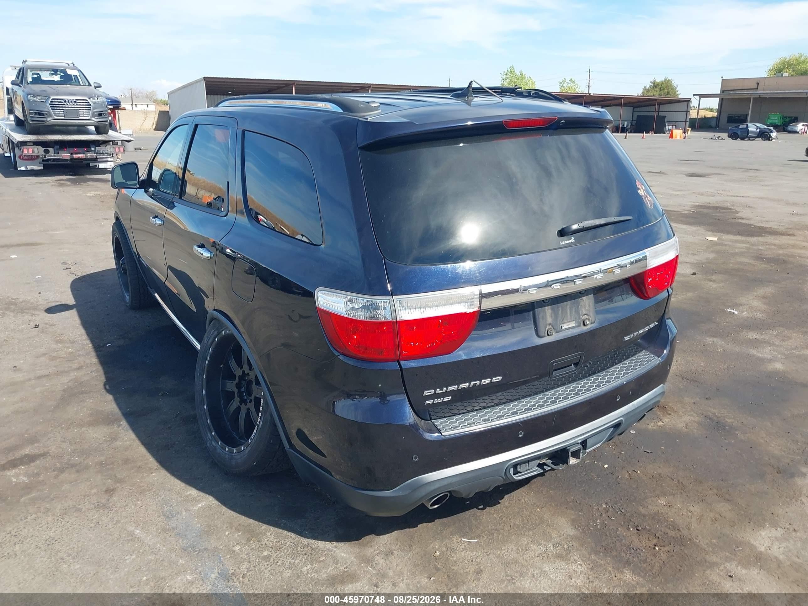 2011 Dodge Durango Citadel Blue vin: 1D4SE5GT7BC700268