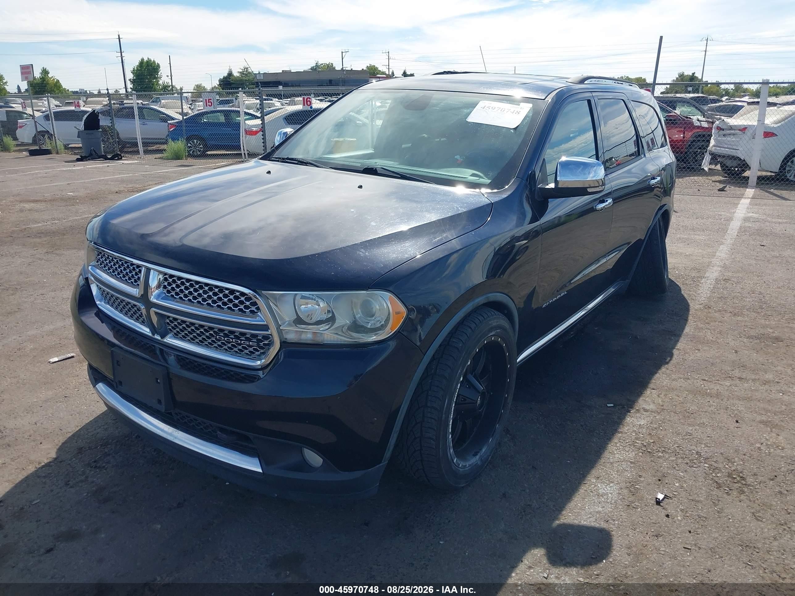 2011 Dodge Durango Citadel Blue vin: 1D4SE5GT7BC700268