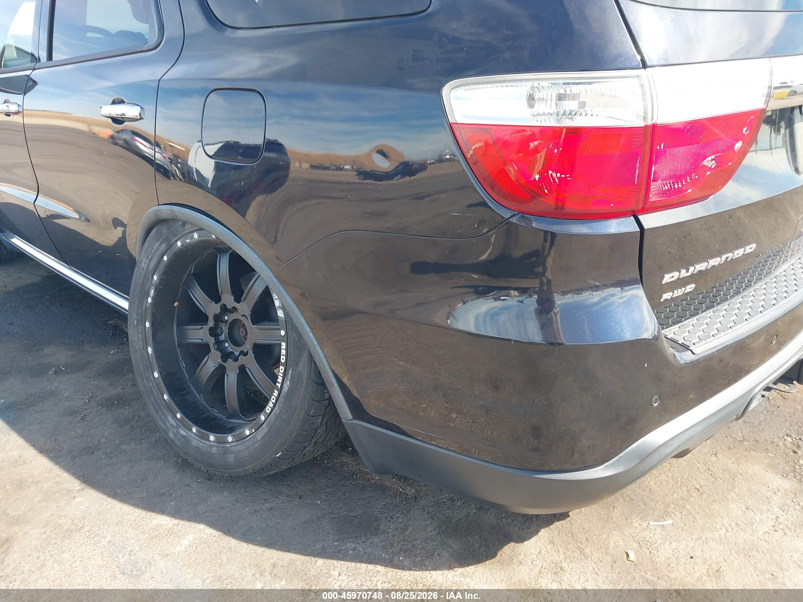 2011 Dodge Durango Citadel Blue vin: 1D4SE5GT7BC700268