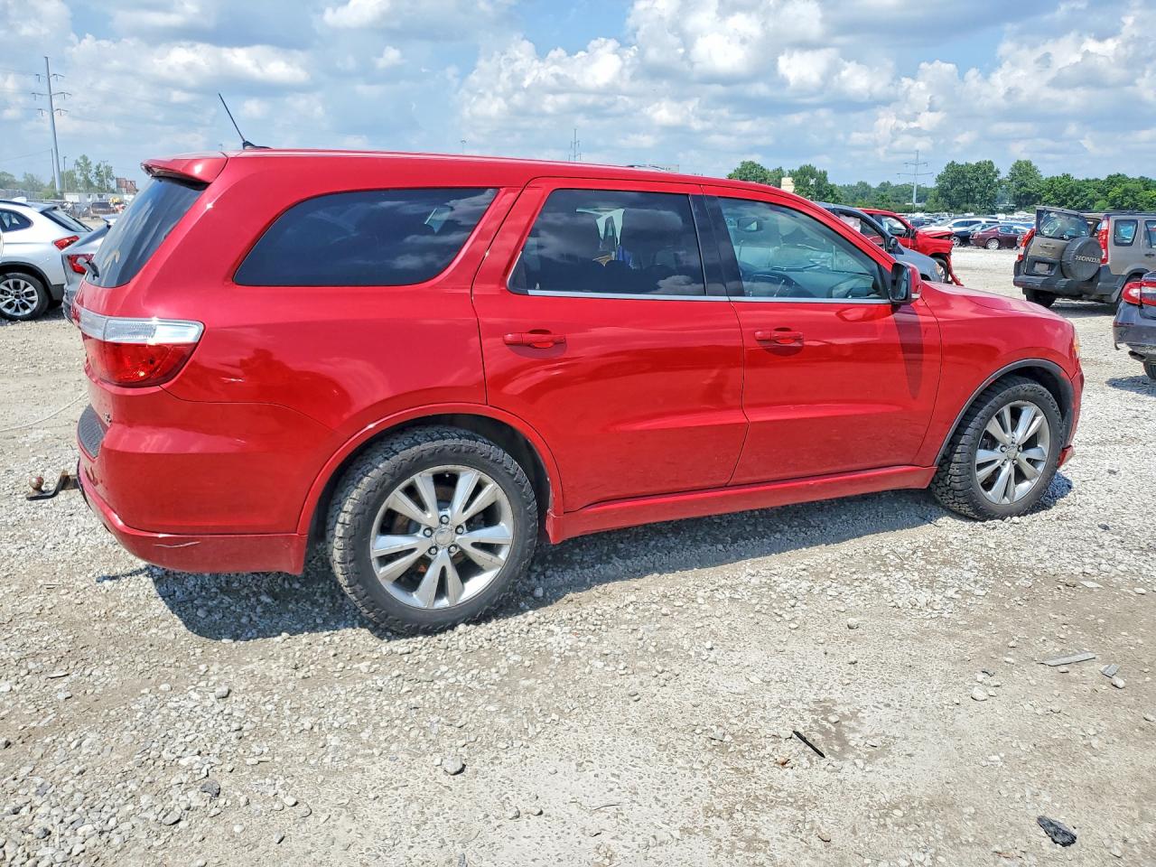 2011 Dodge Durango R/t Красный vin: 1D4SE6GT0BC682573