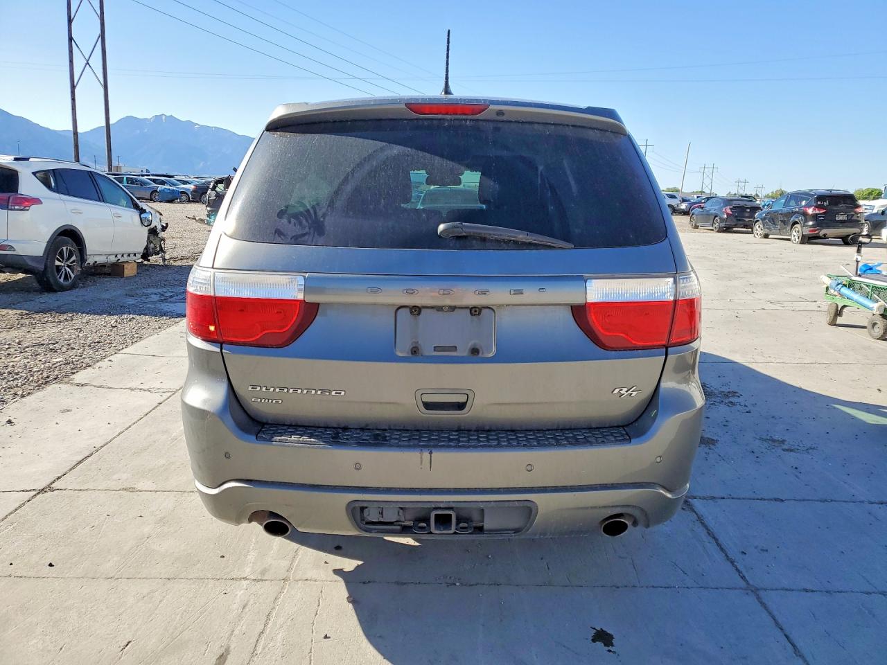 2011 Dodge Durango R Gray vin: 1D4SE6GT2BC720451