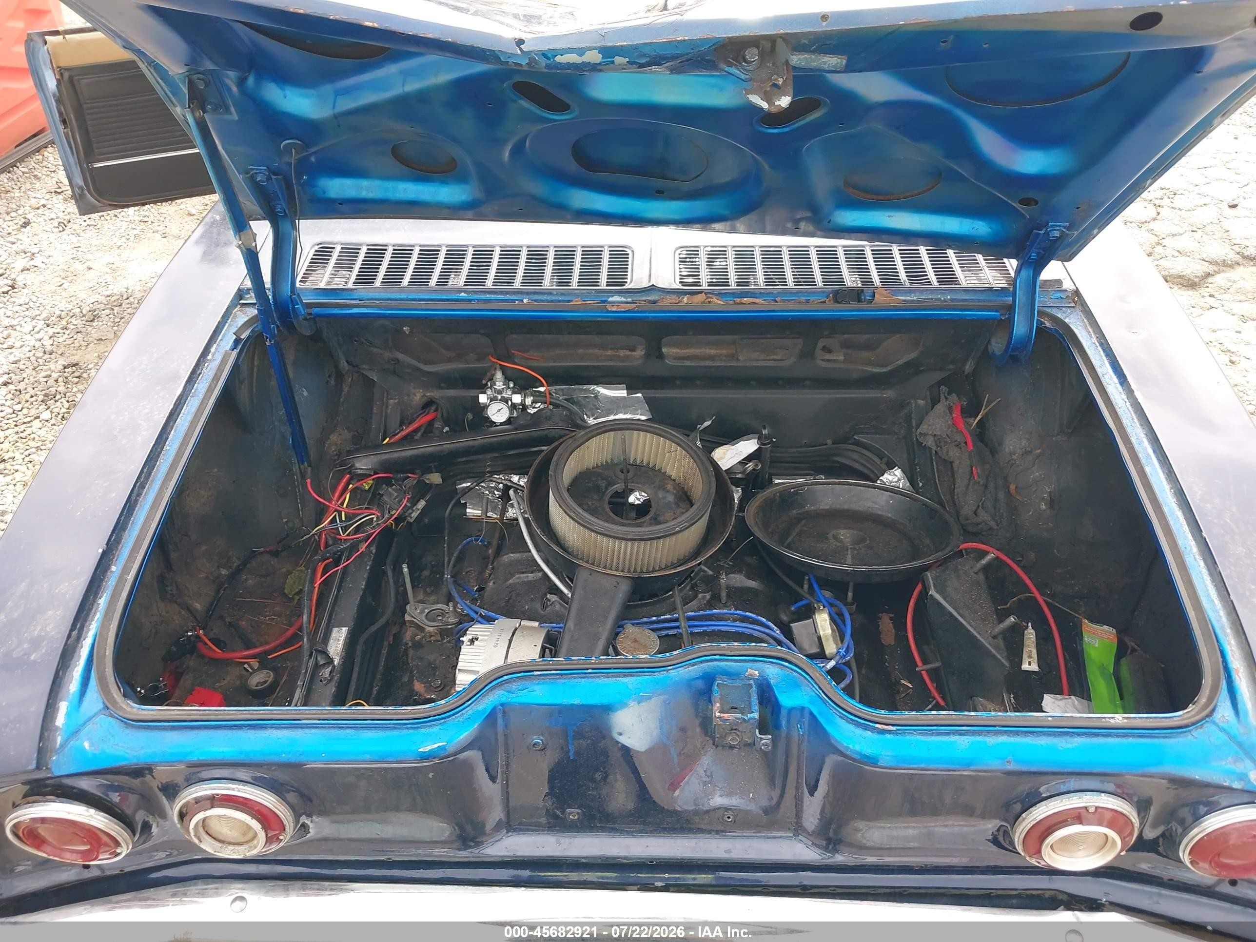 1970 Chevrolet Corvair Monz Dark Blue vin: 1D5675W201308